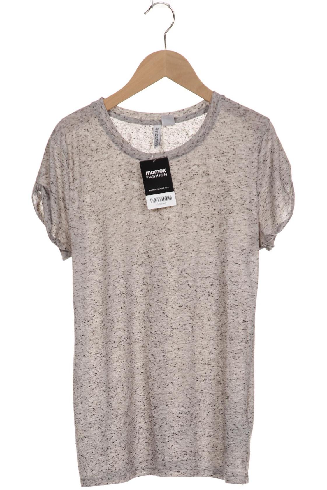 

H&M Damen T-Shirt, grau, Gr. 36