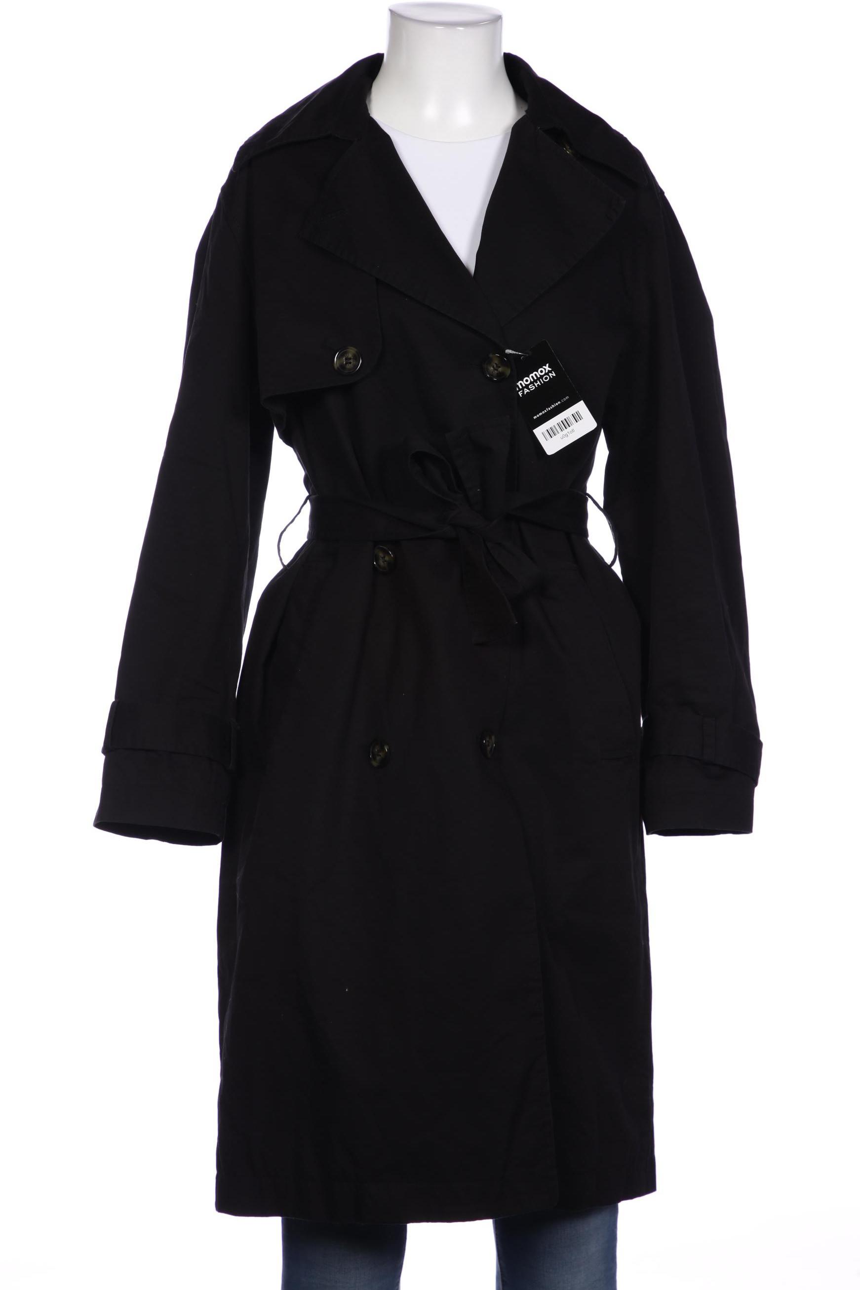 

H&M Damen Mantel, schwarz, Gr. 34