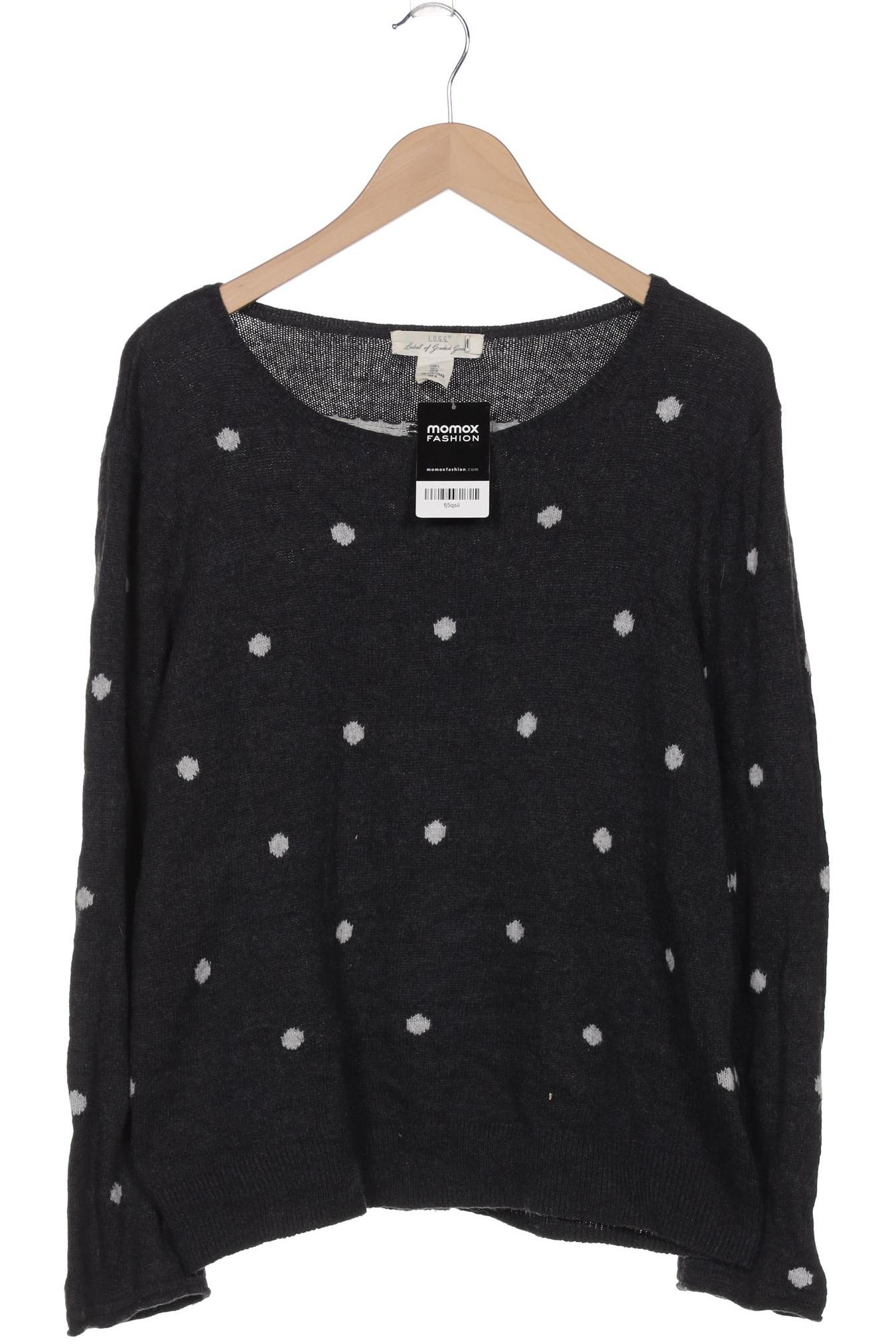 

H&M Damen Pullover, schwarz, Gr. 42