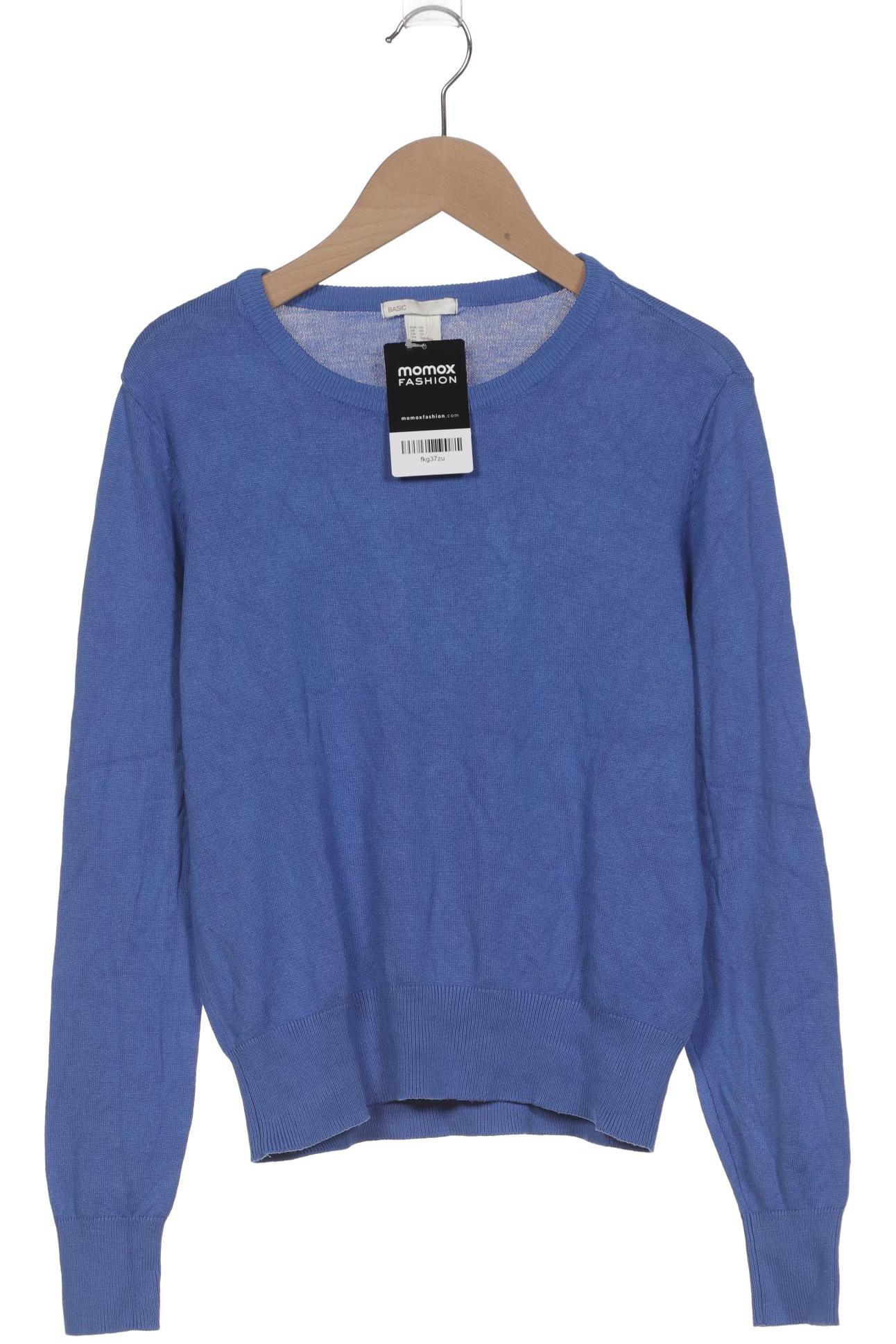 

H&M Damen Pullover, blau, Gr. 34