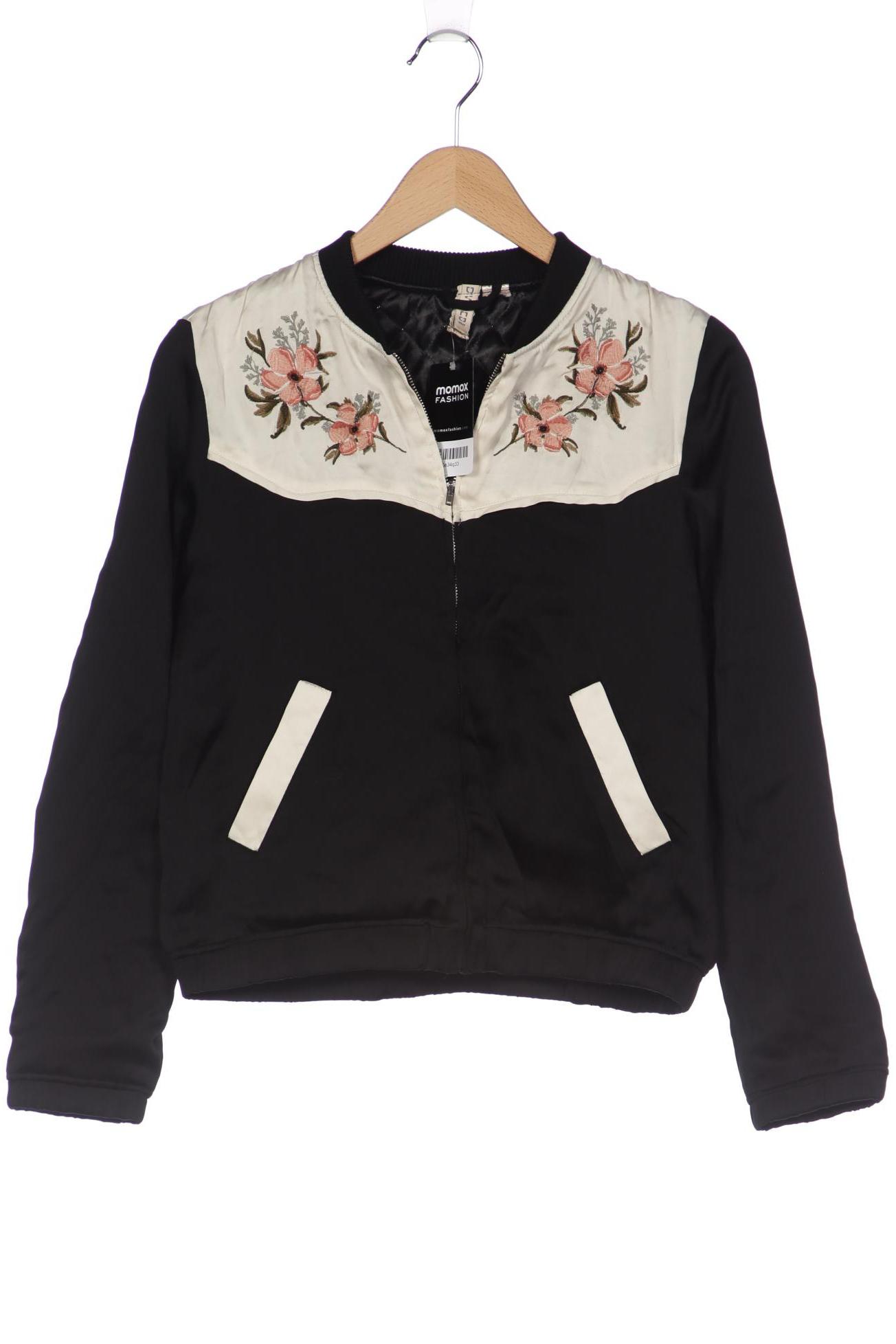 

H&M Damen Jacke, schwarz