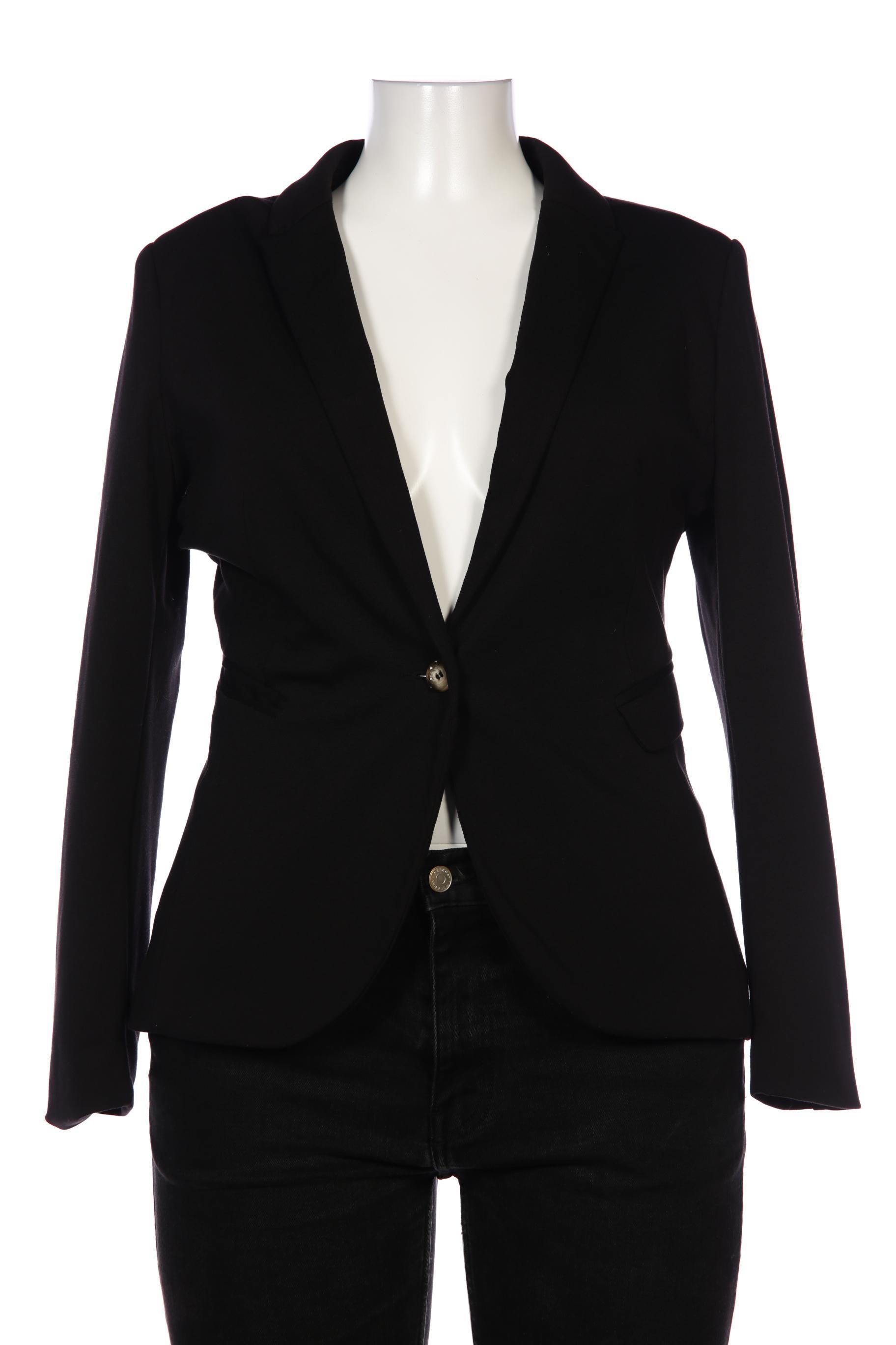 

H&M Damen Blazer, schwarz, Gr. 42