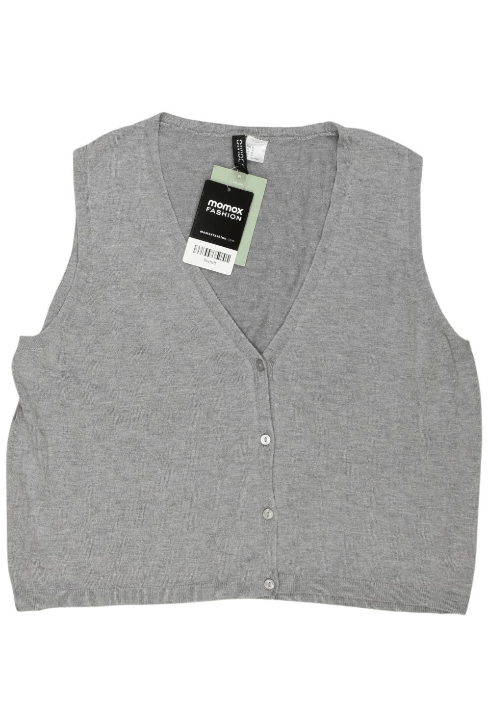 

H&M Damen Weste, grau, Gr. 38