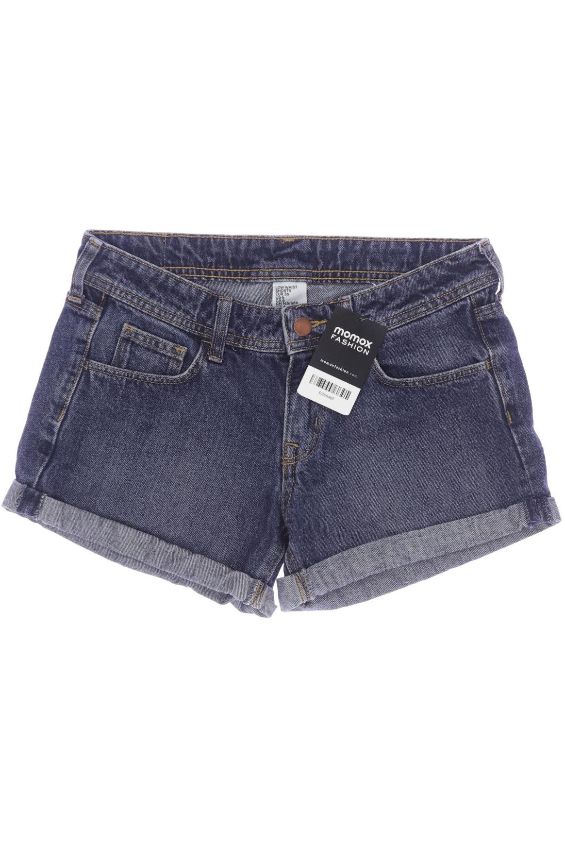 

H&M Damen Shorts, marineblau, Gr. 36