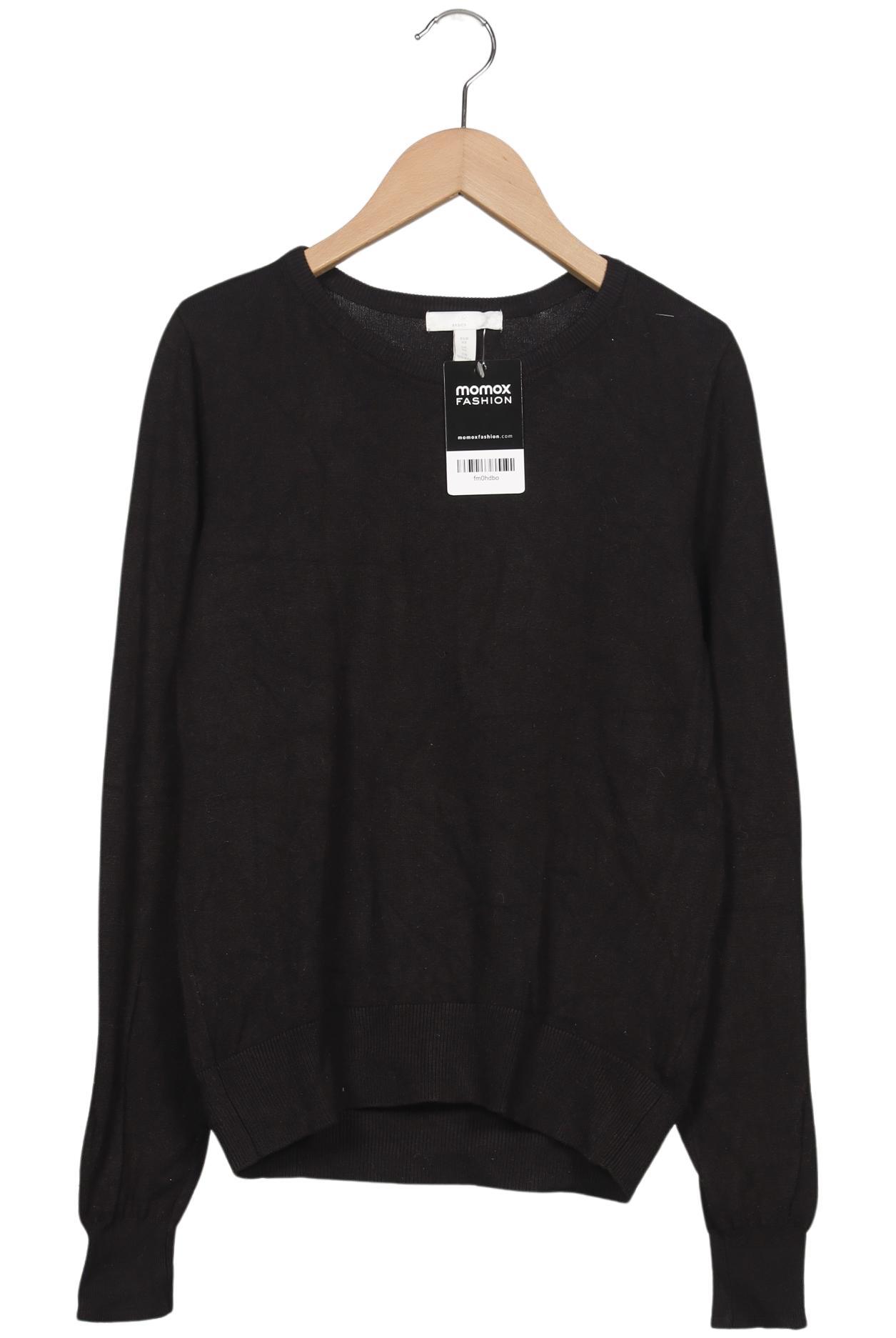 

H&M Damen Pullover, schwarz, Gr. 34
