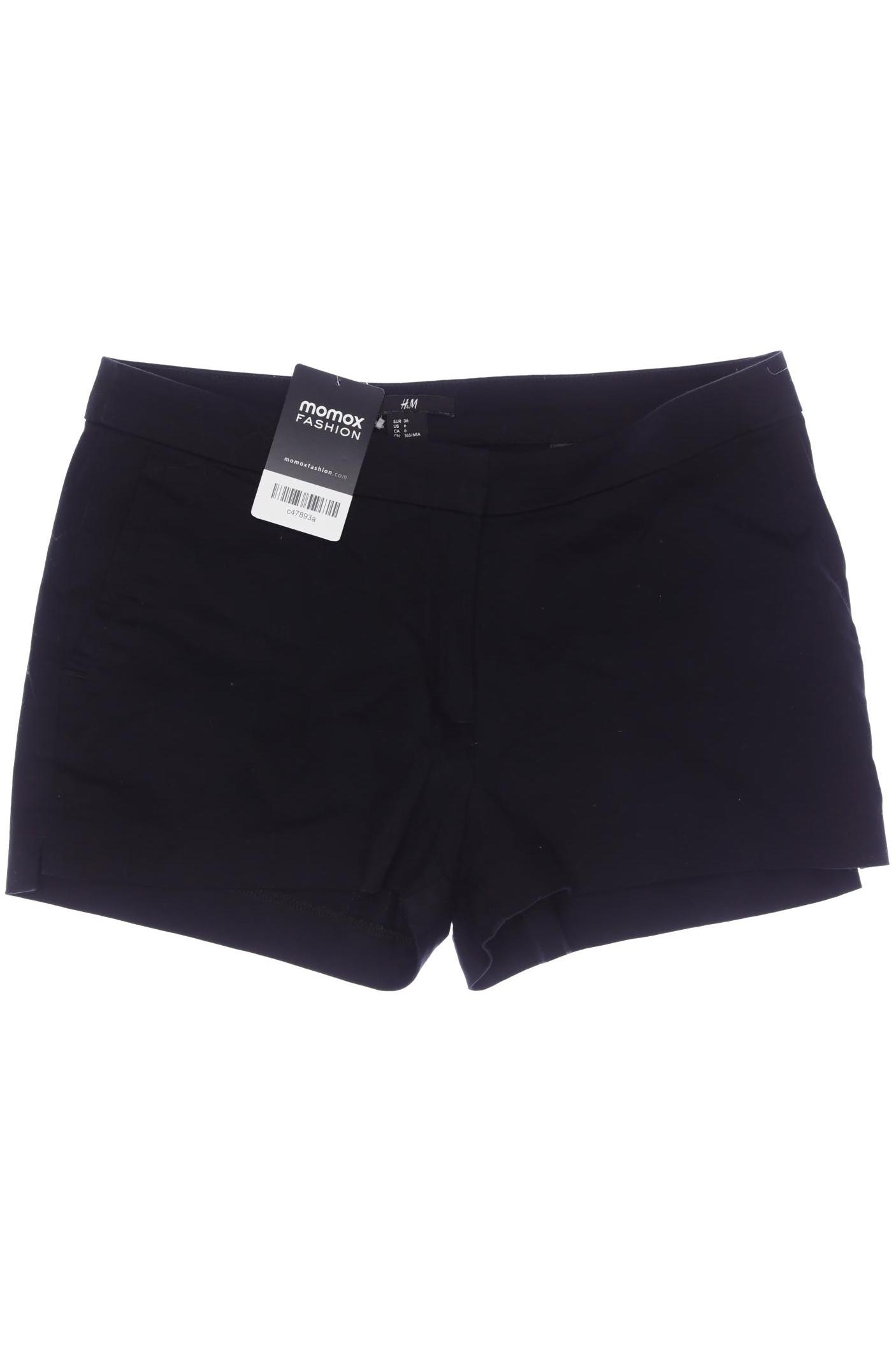 

H&M Damen Shorts, schwarz, Gr. 36