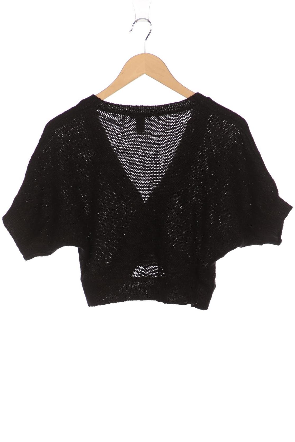 

H&M Damen Strickjacke, schwarz, Gr. 38