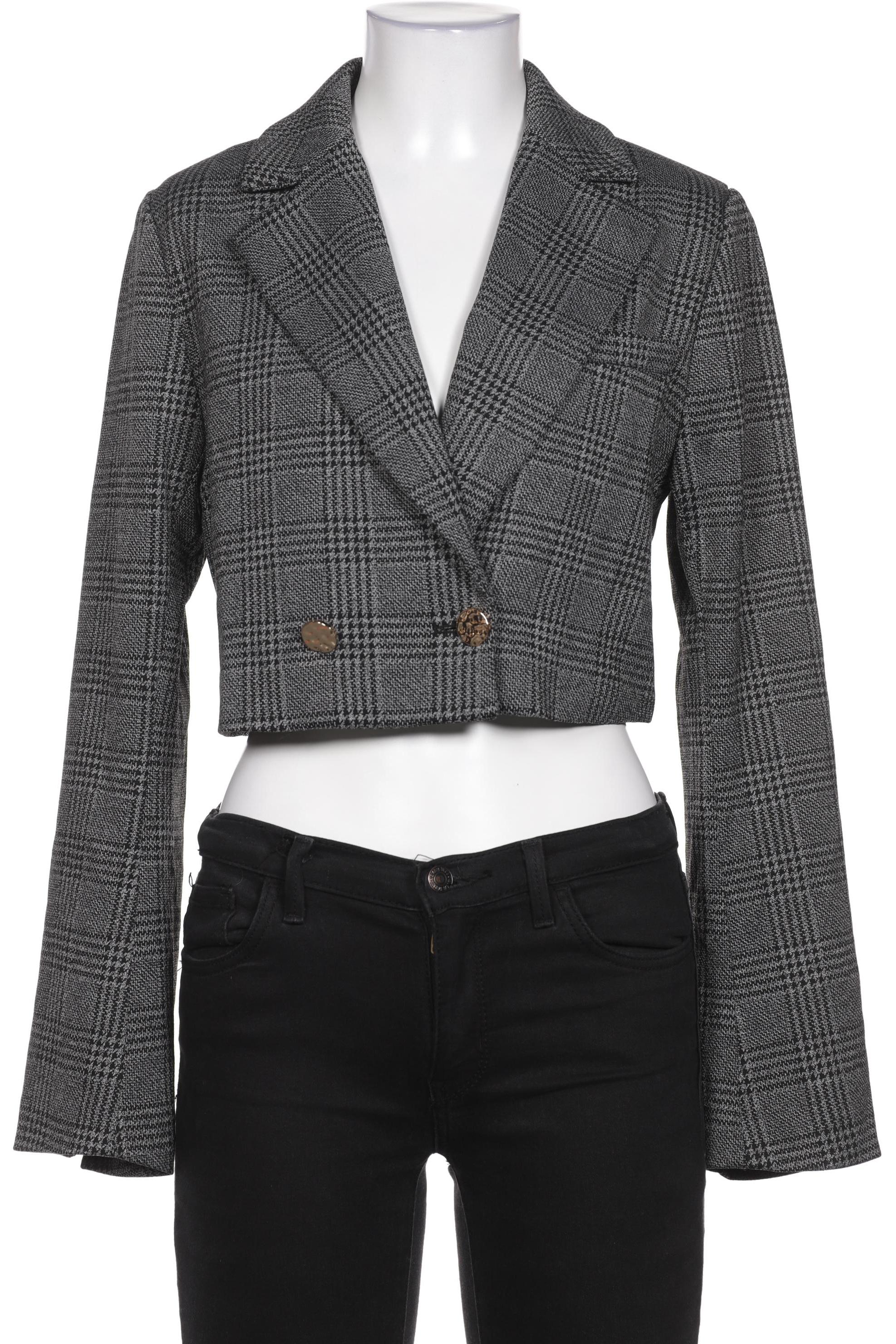 

H&M Damen Blazer, grau, Gr. 34