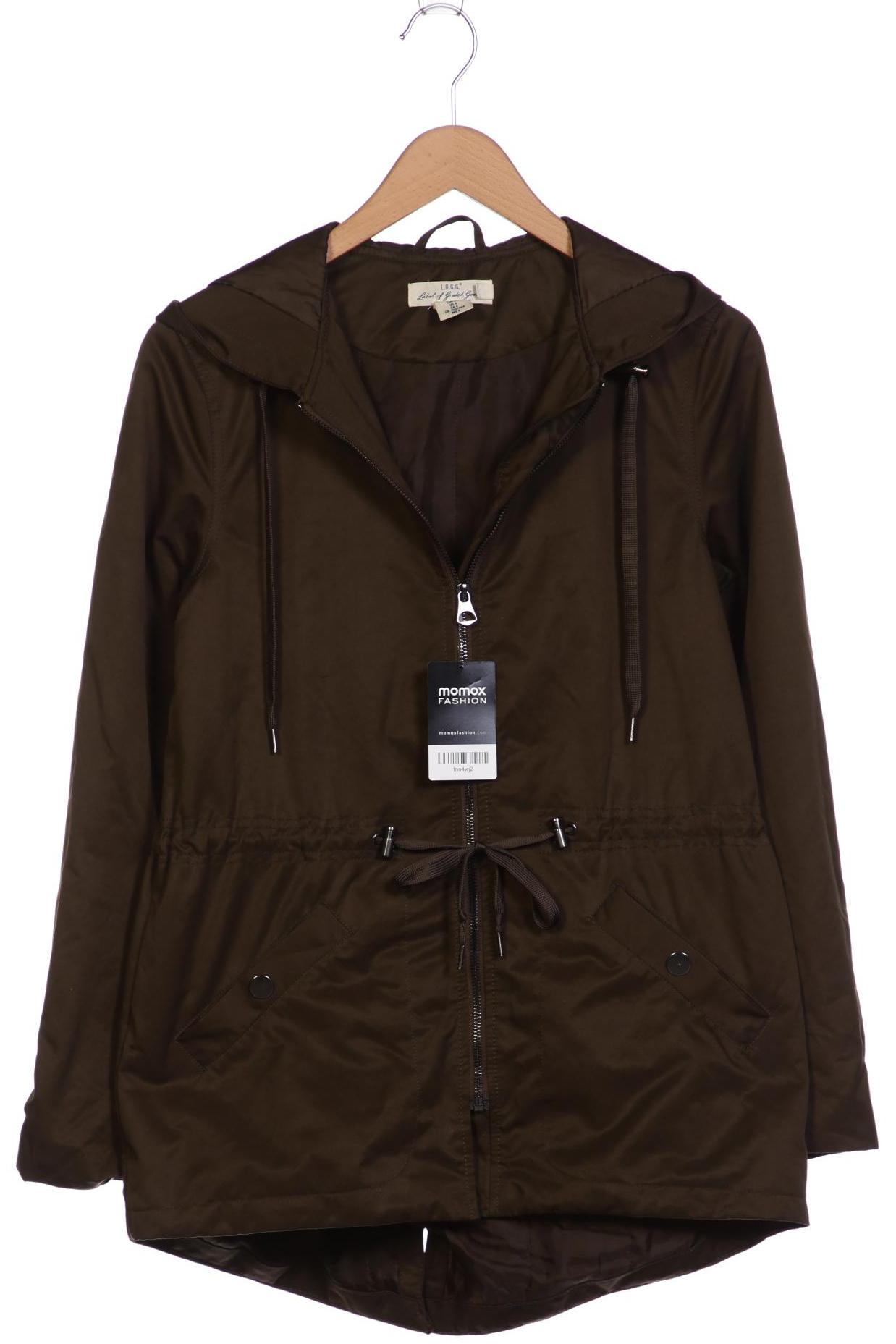 

H&M Damen Mantel, grün, Gr. 34