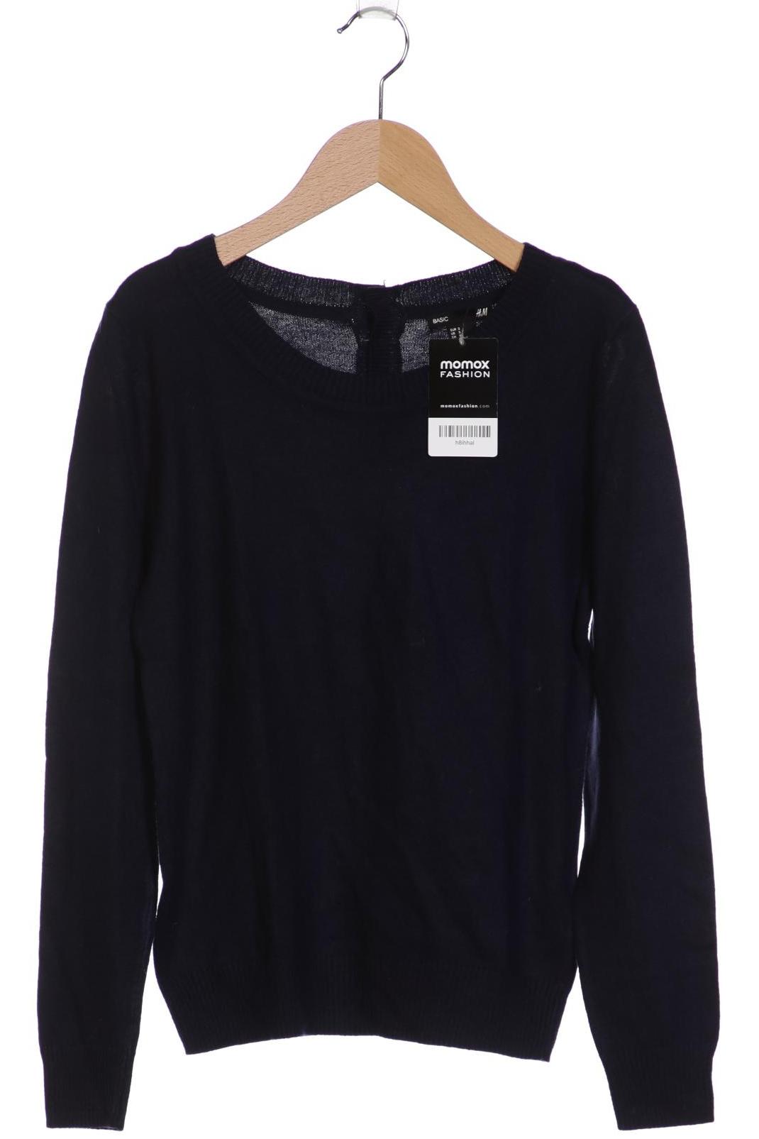 

H&M Damen Pullover, marineblau, Gr. 36