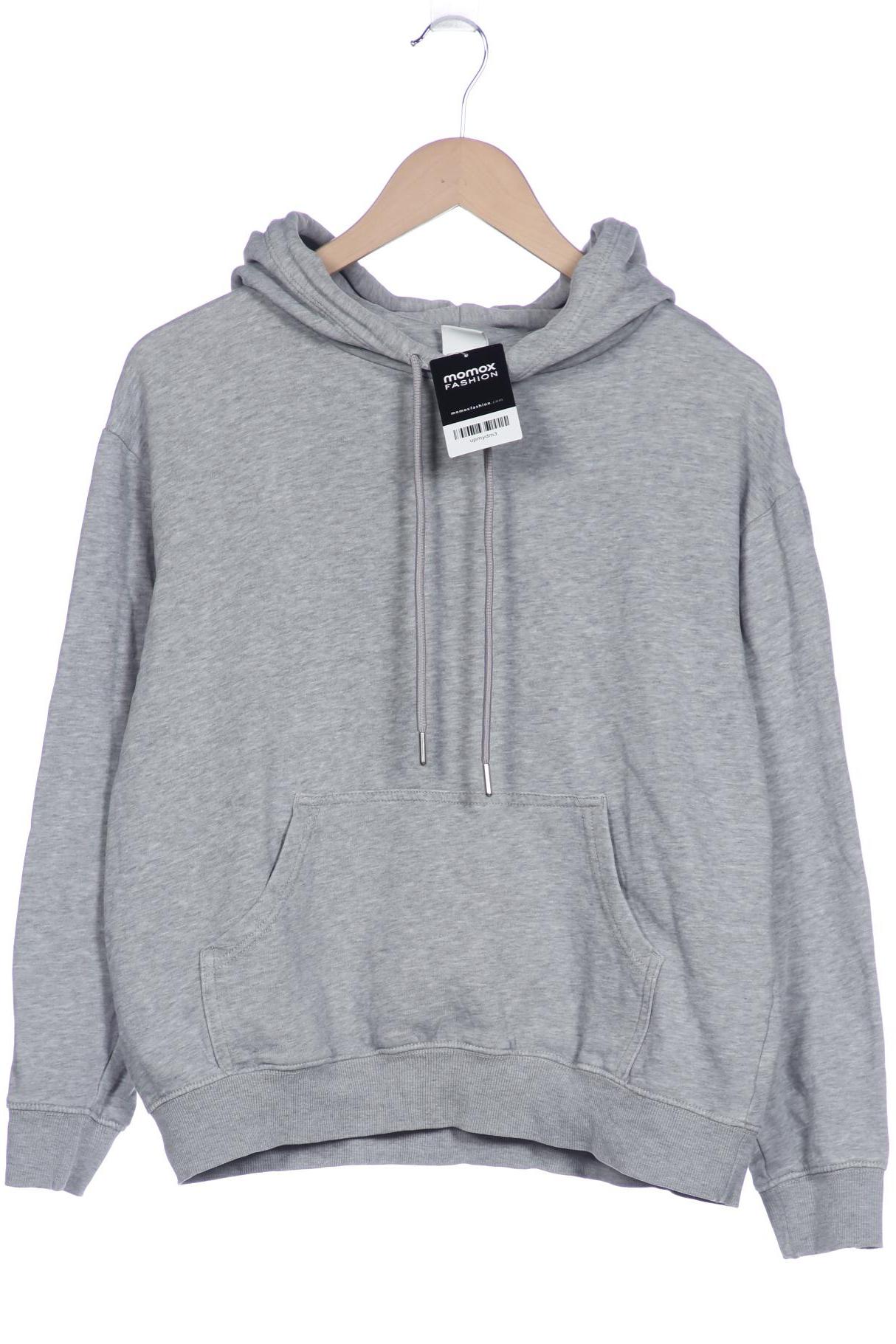 

H&M Damen Kapuzenpullover, grau, Gr. 36