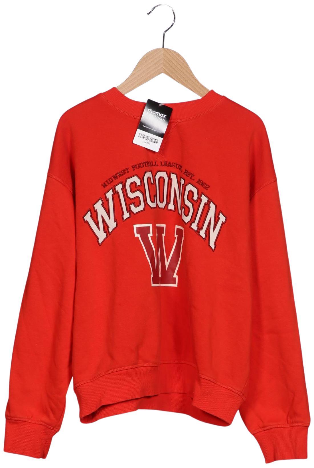 

H&M Damen Sweatshirt, rot, Gr. 36