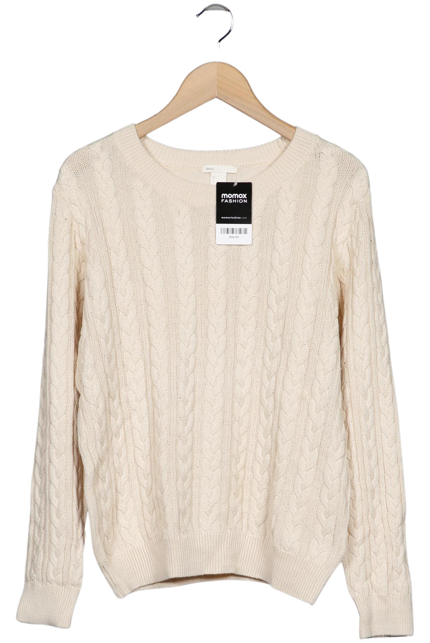 

H&M Damen Pullover, cremeweiß, Gr. 42