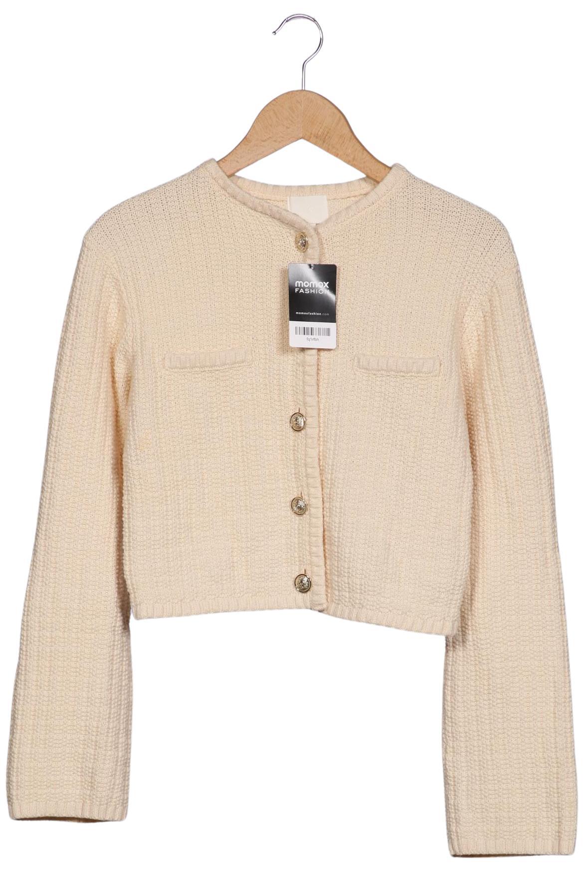 

H&M Damen Strickjacke, beige, Gr. 36
