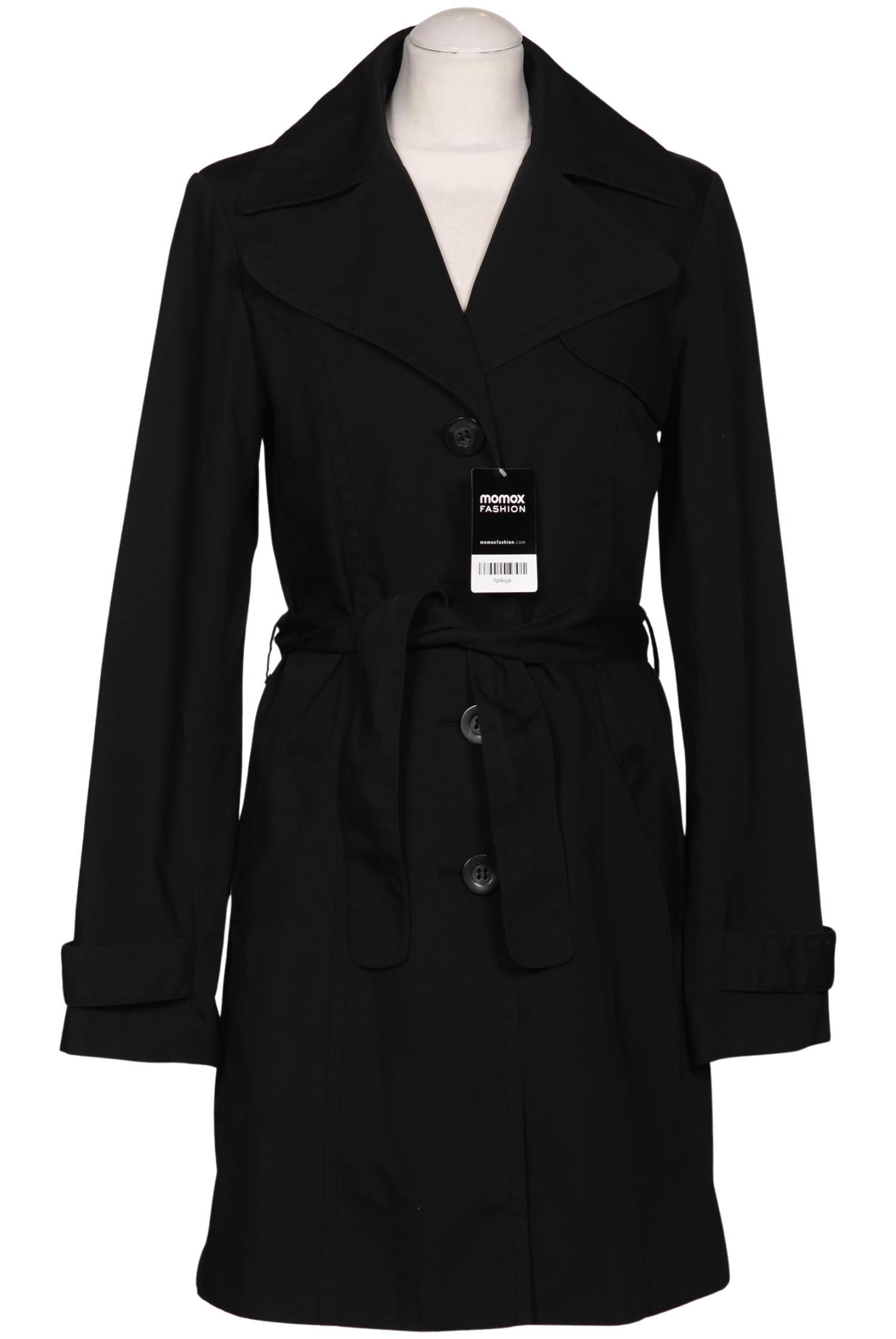 

H&M Damen Mantel, schwarz, Gr. 38