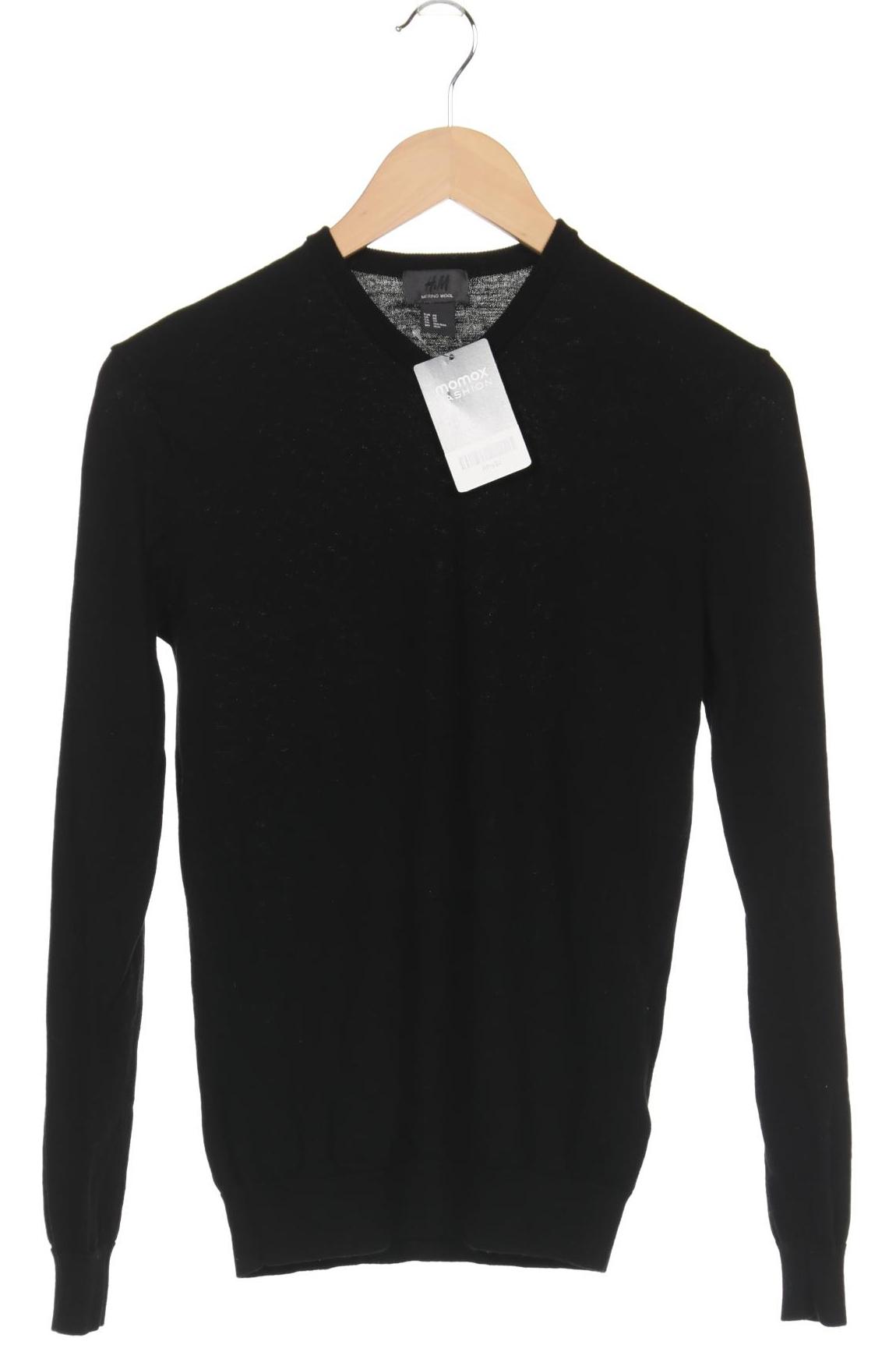 

H&M Damen Pullover, schwarz