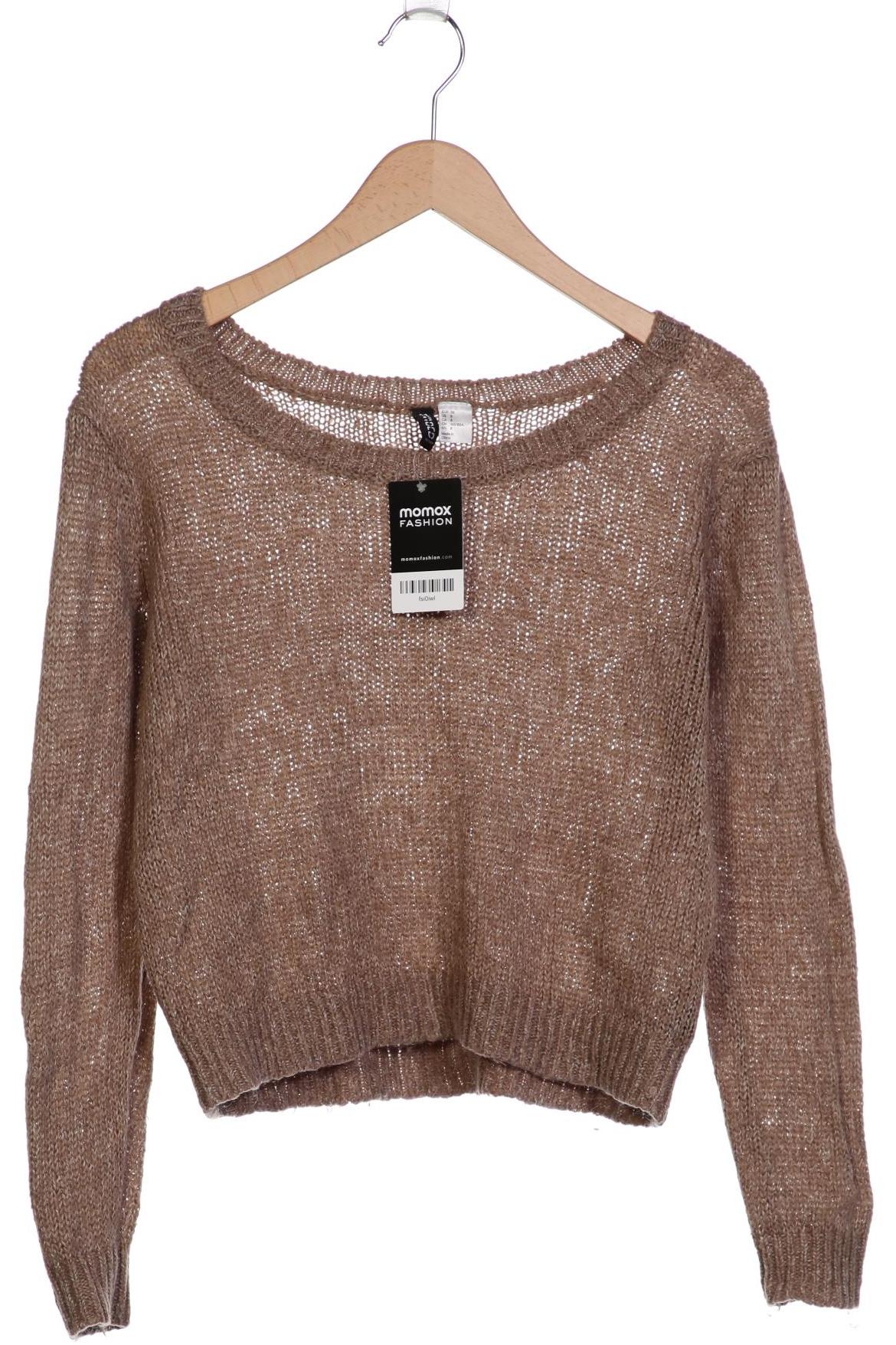 

H&M Damen Pullover, braun, Gr. 38