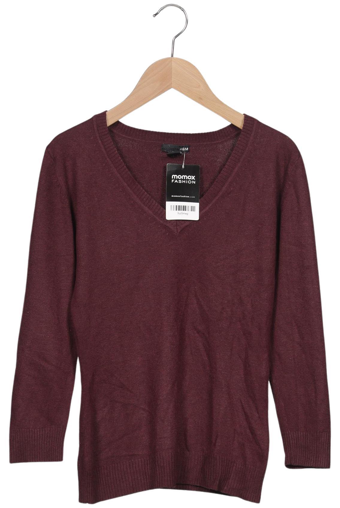 

H&M Damen Pullover, bordeaux, Gr. 36