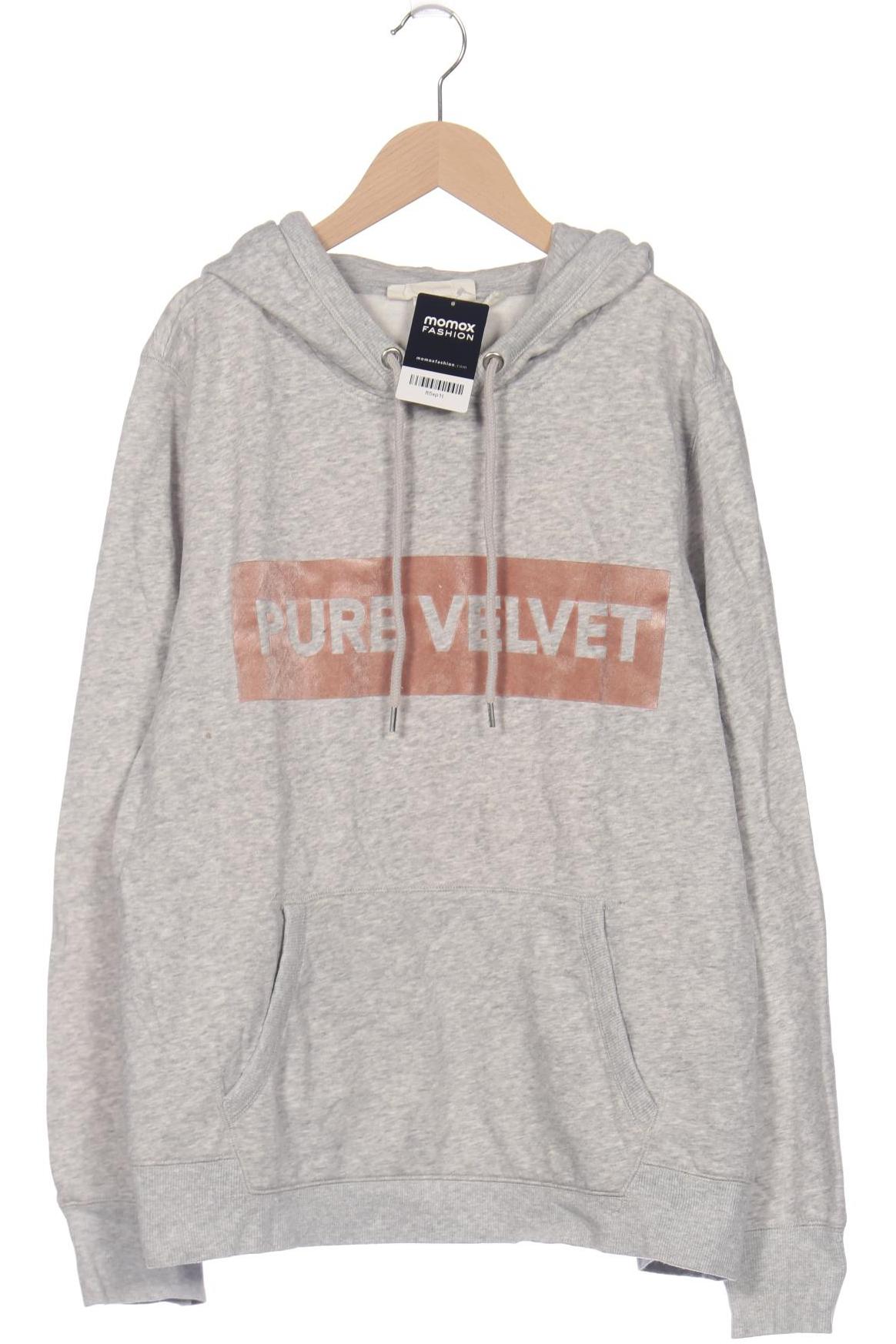 

H&M Damen Kapuzenpullover, grau, Gr. 44