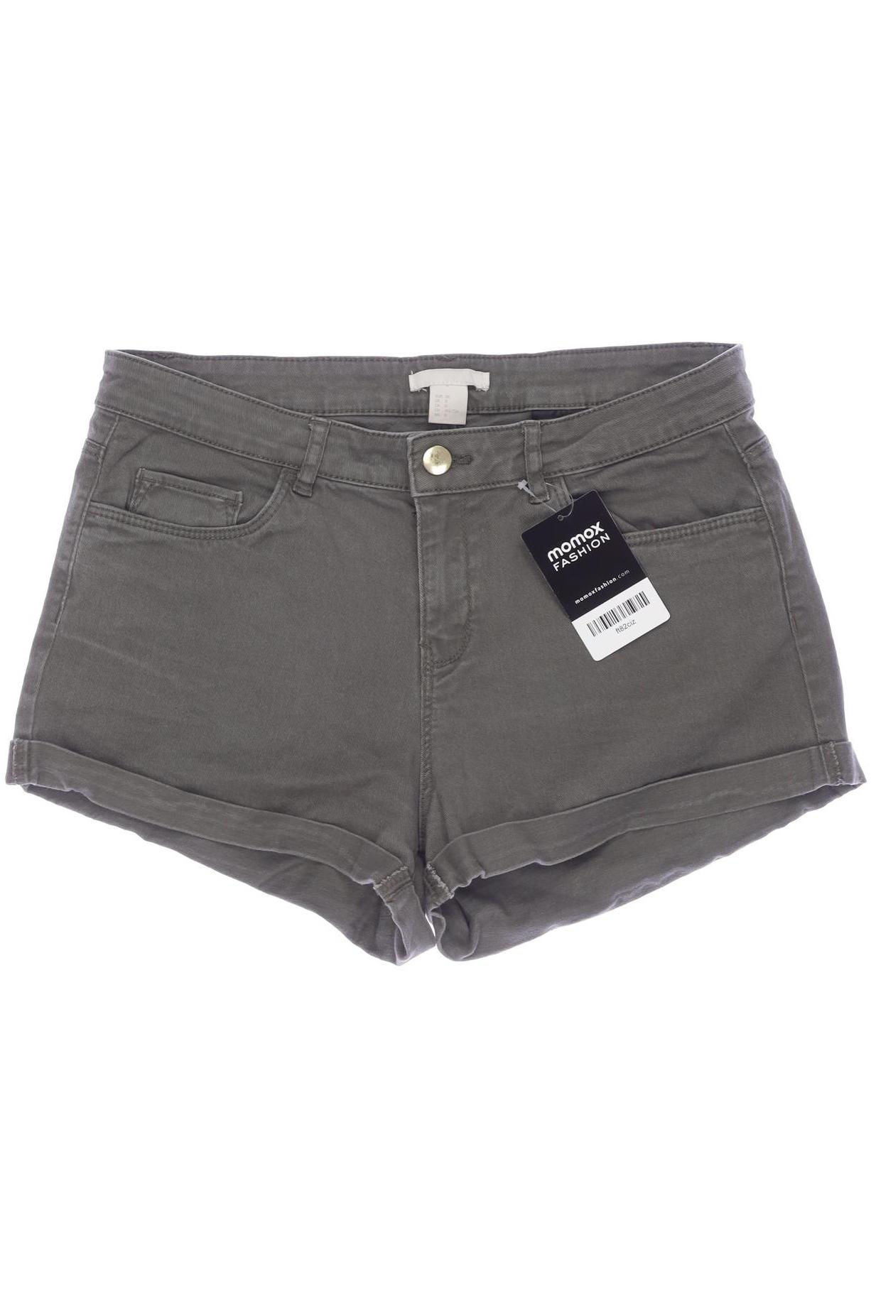 

H&M Damen Shorts, grün, Gr. 38