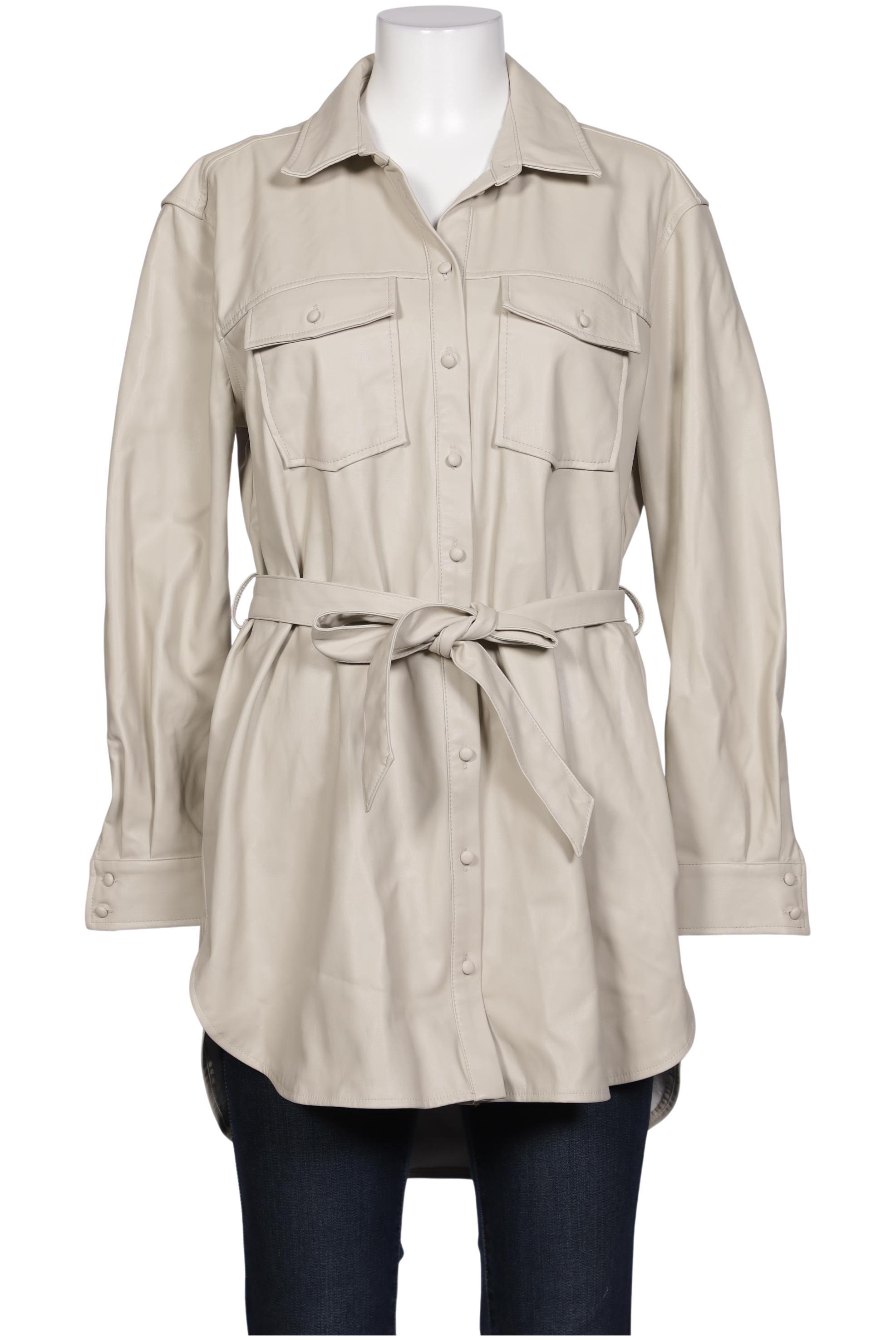 

H&M Damen Mantel, cremeweiß, Gr. 38