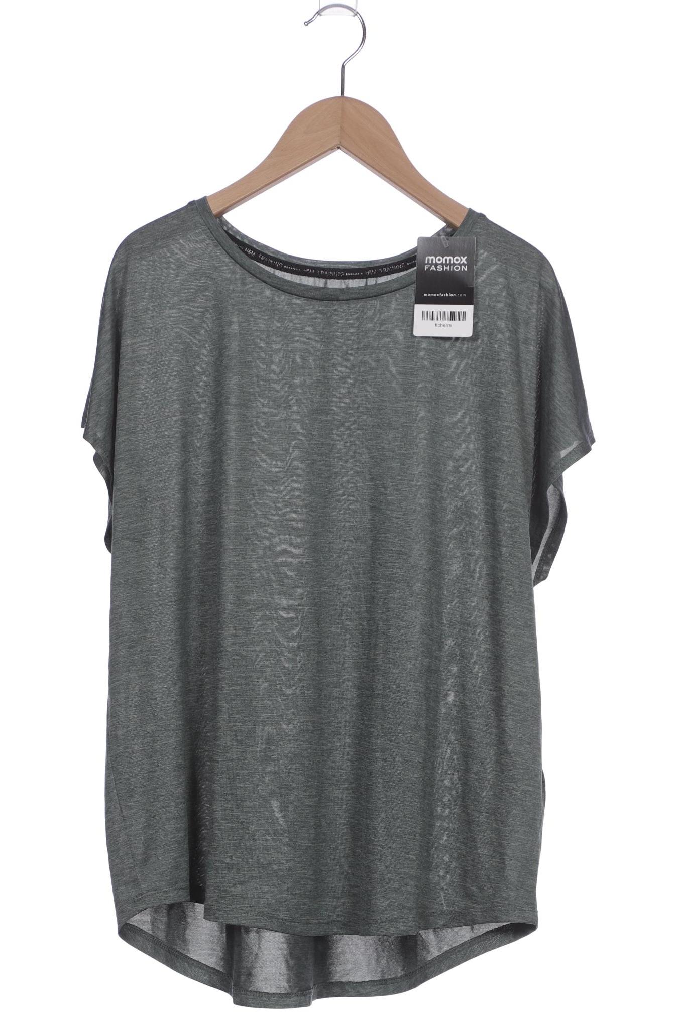 

H&M Damen T-Shirt, grün, Gr. 38