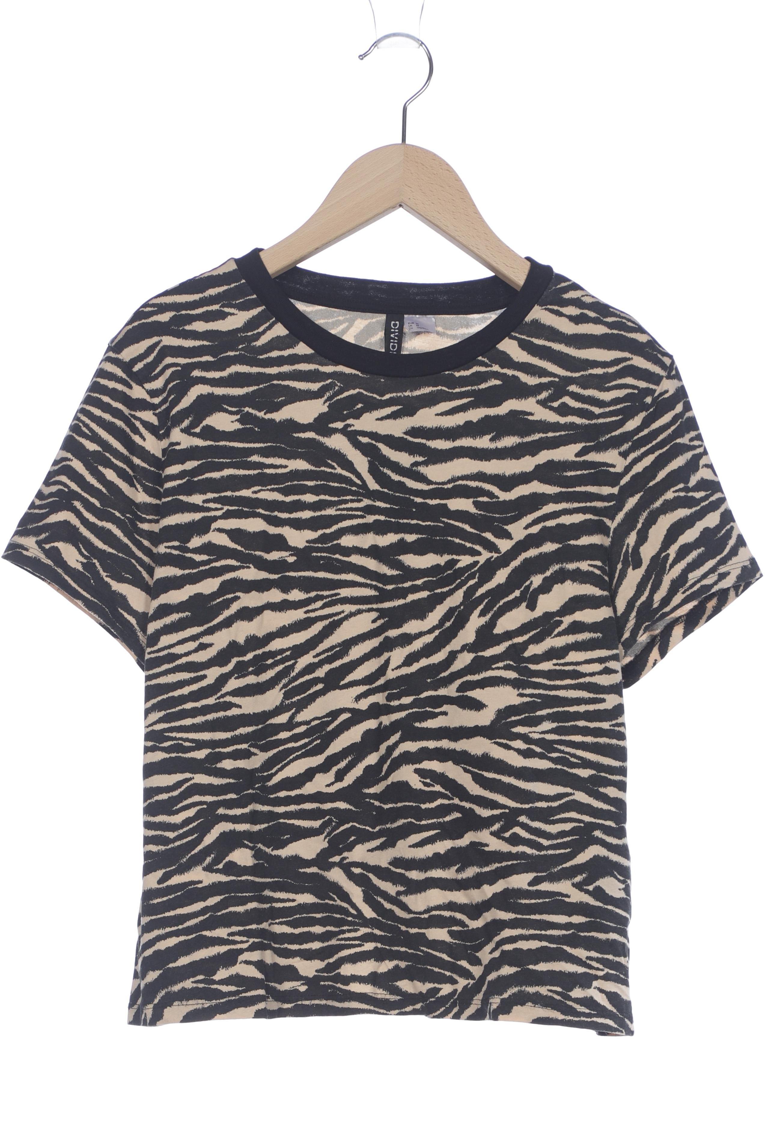 

H&M Damen T-Shirt, beige, Gr. 38