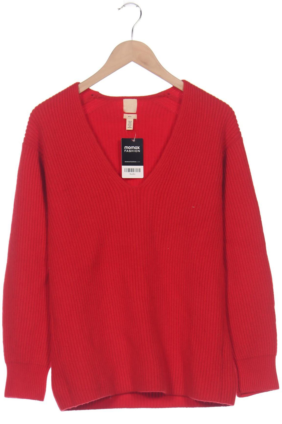 

H&M Damen Pullover, rot, Gr. 34