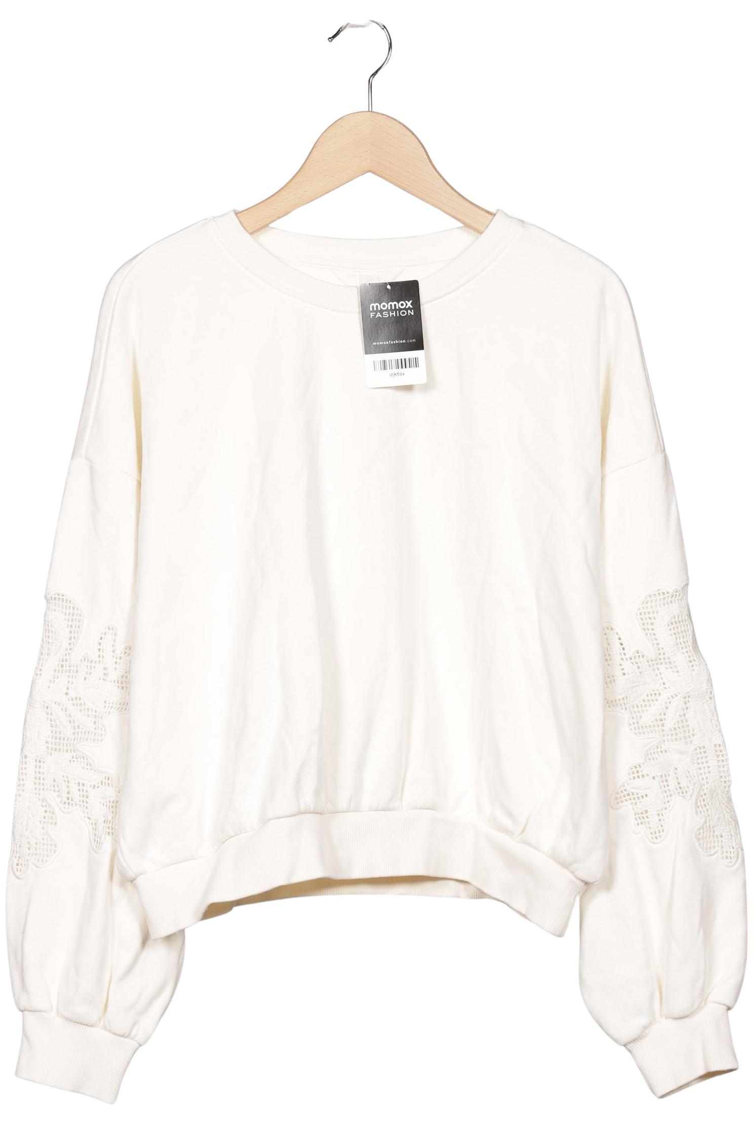 

H&M Damen Sweatshirt, cremeweiß, Gr. 42