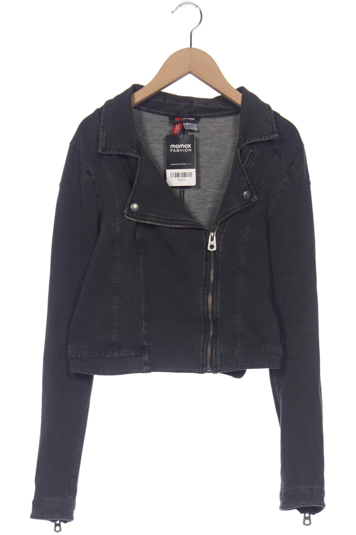 

H&M Damen Jacke, grau, Gr. 38