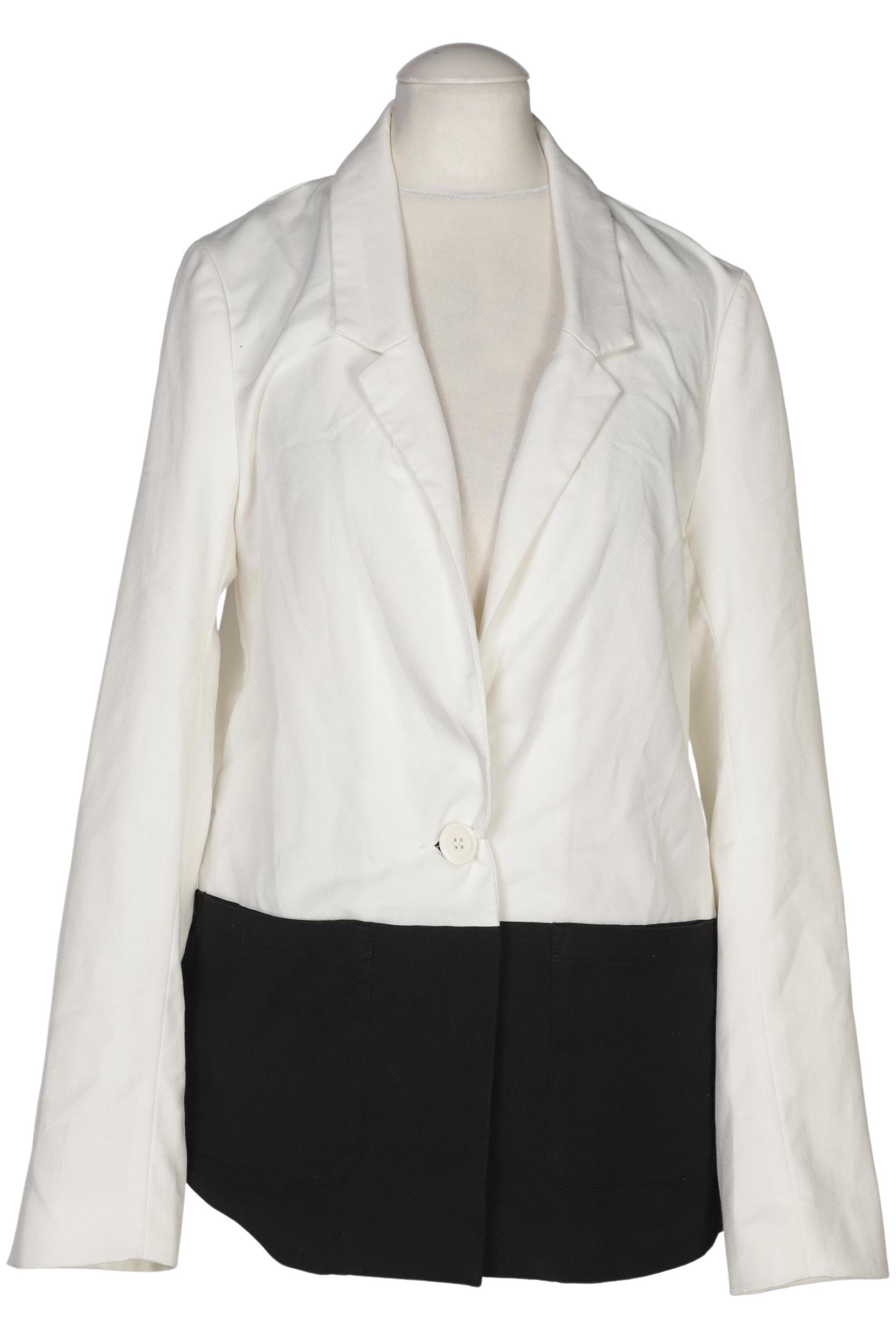 

H&M Damen Blazer, weiß, Gr. 36