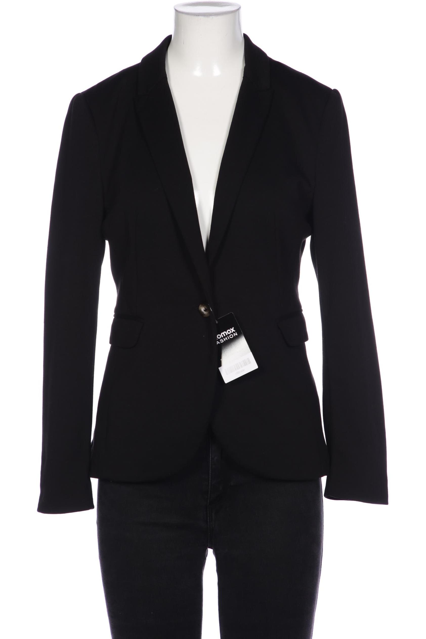 

H&M Damen Blazer, schwarz, Gr. 38