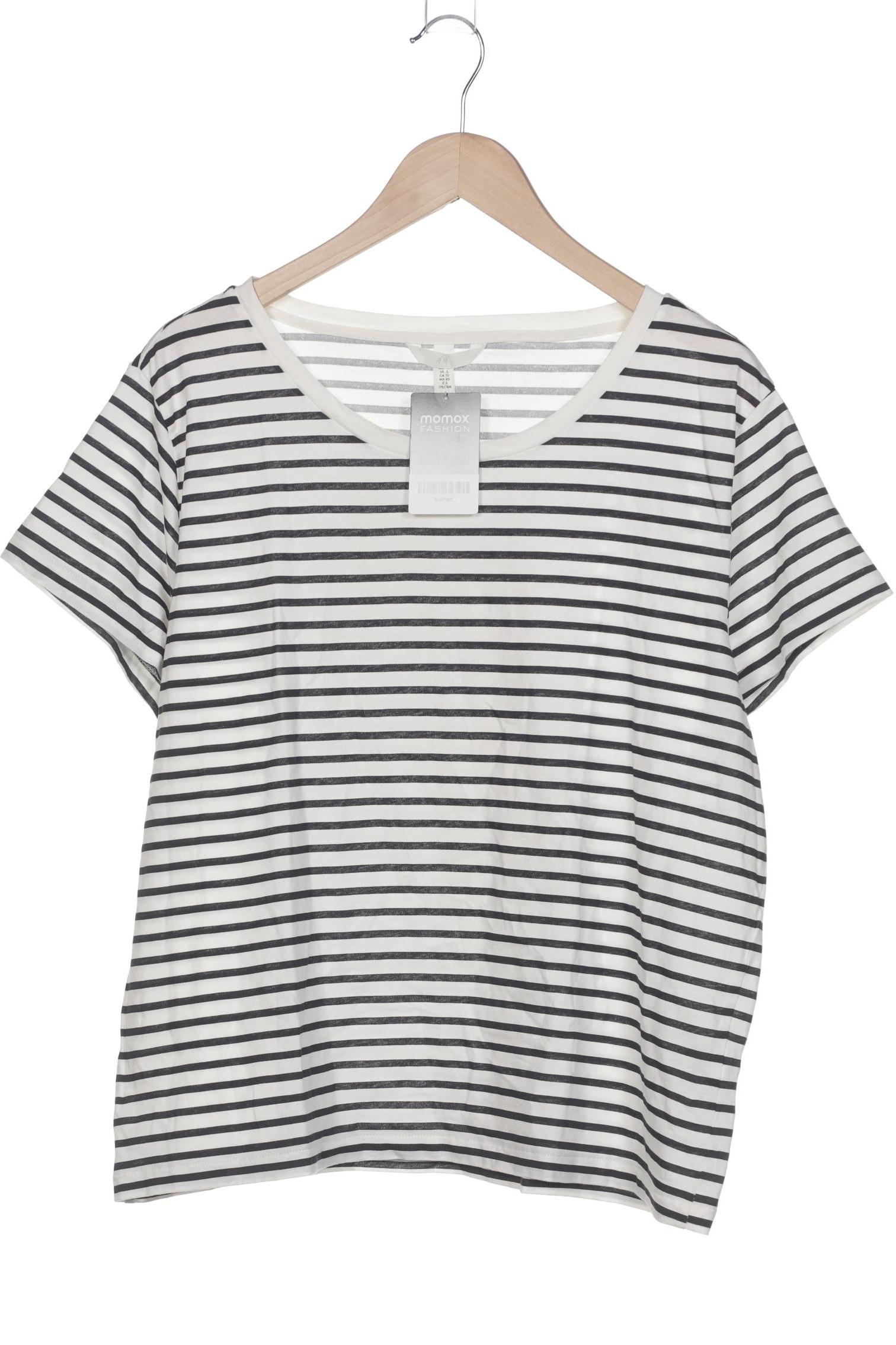 

H&M Damen T-Shirt, weiß, Gr. 44