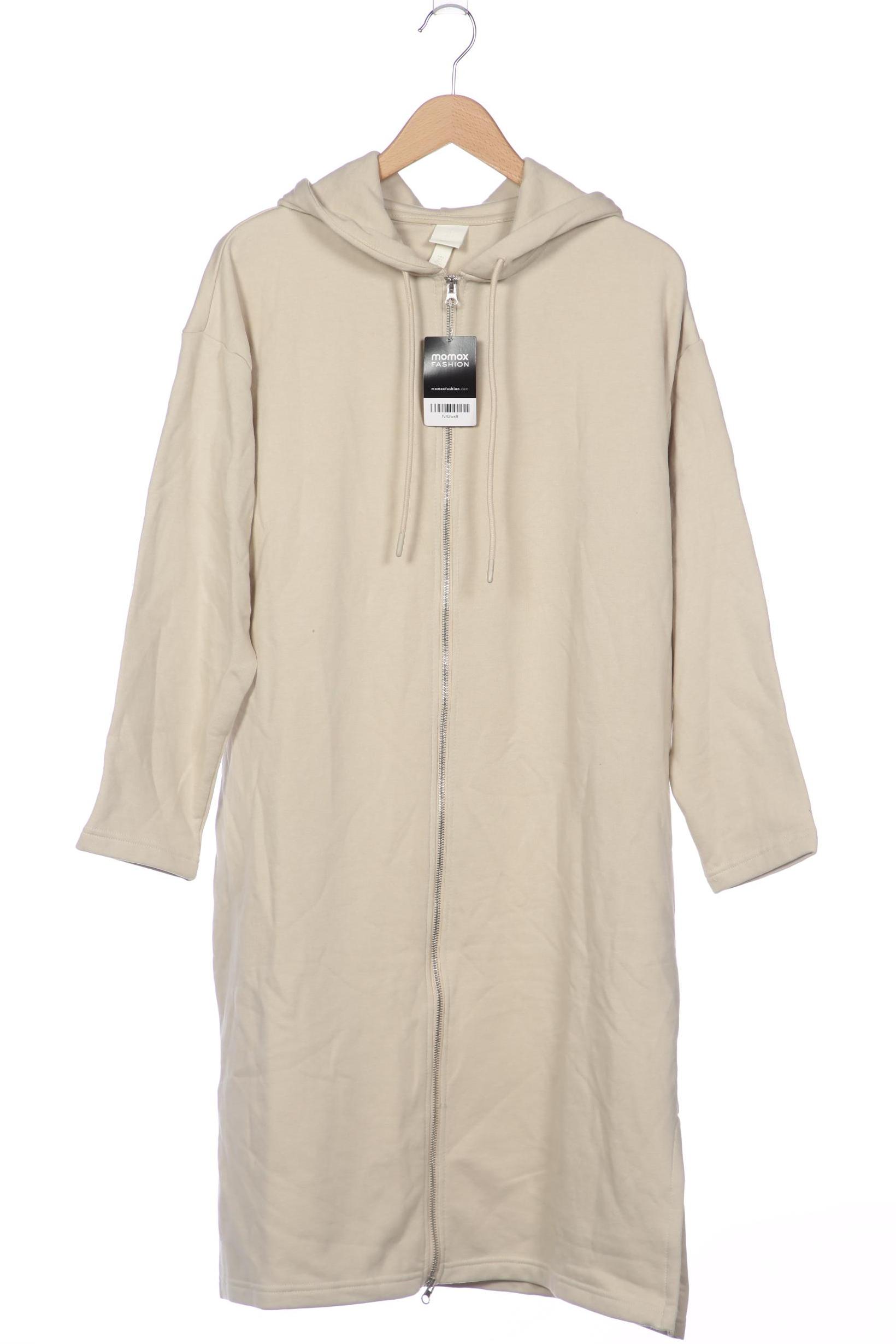 

H&M Damen Kapuzenpullover, cremeweiß, Gr. 36