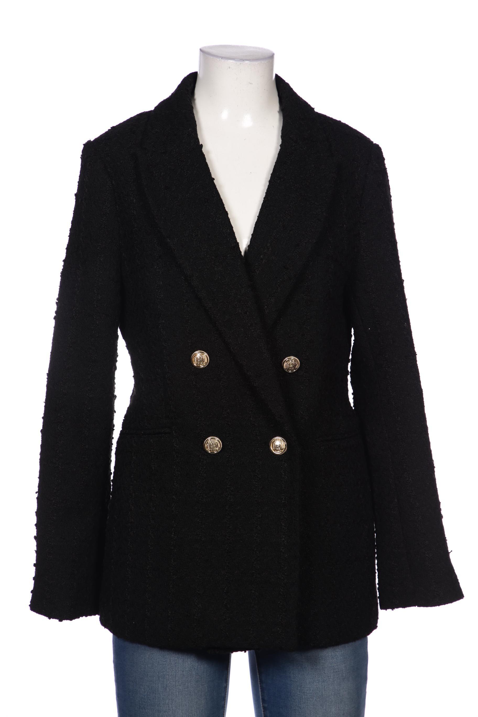 

H&M Damen Blazer, schwarz, Gr. 36