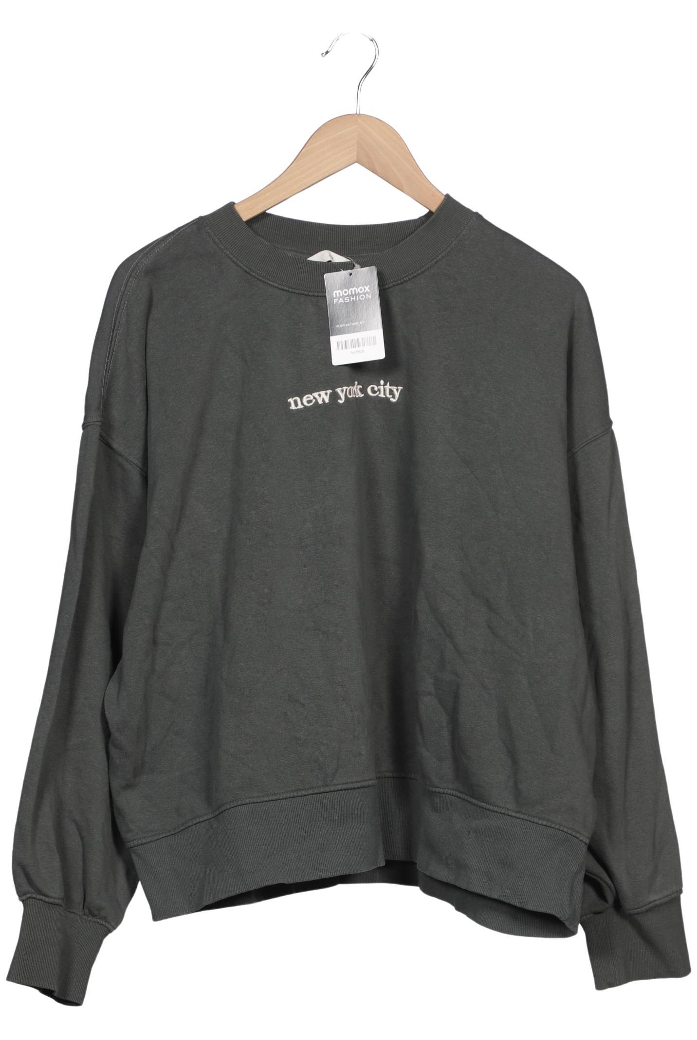 

H&M Damen Sweatshirt, grün, Gr. 46