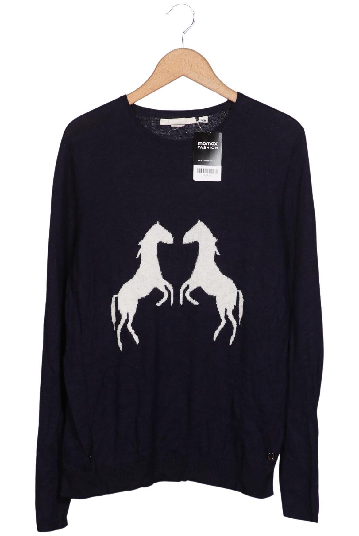 

H&M Damen Pullover, marineblau, Gr. 38