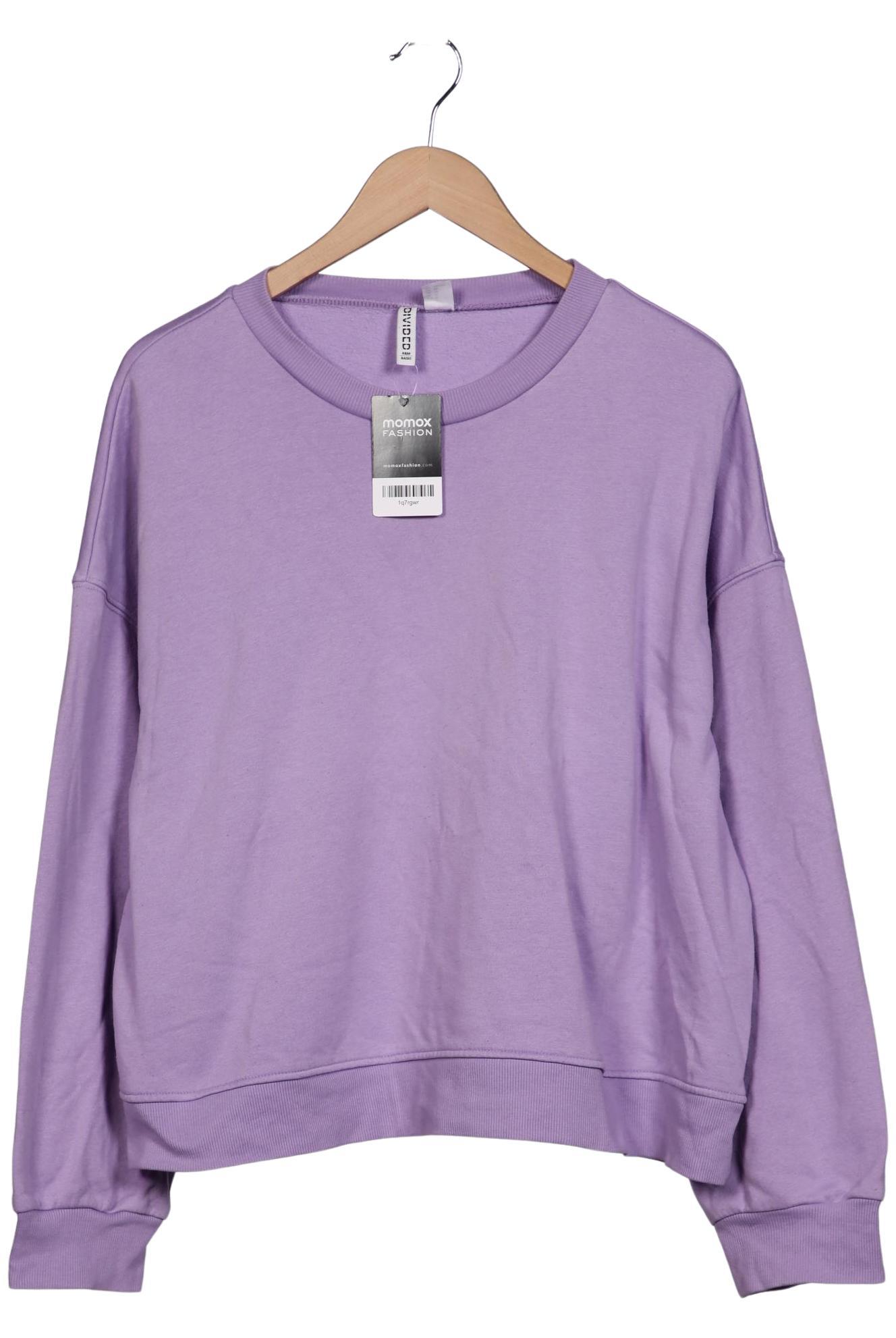 

H&M Damen Sweatshirt, flieder, Gr. 44