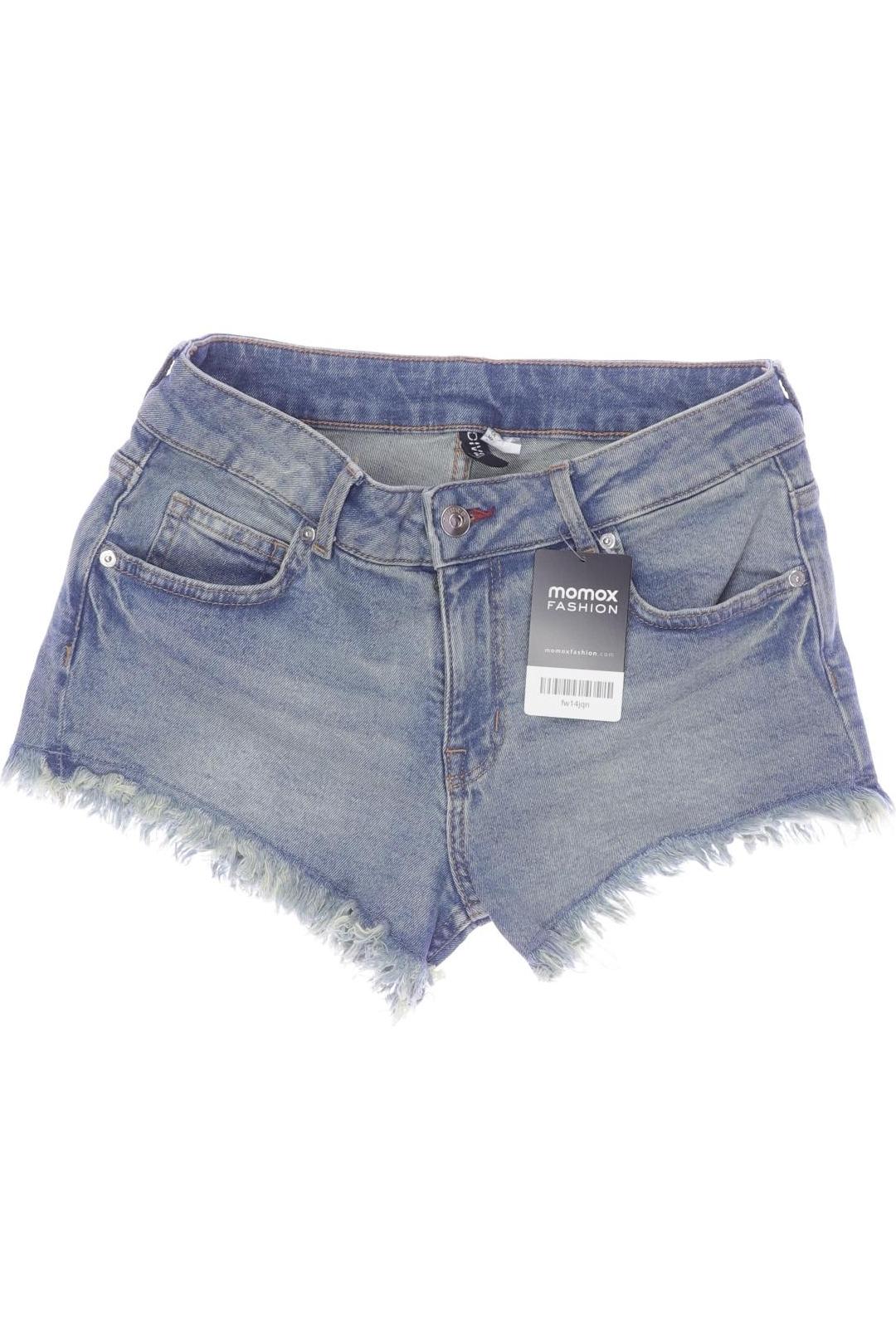 

H&M Damen Shorts, blau, Gr. 36