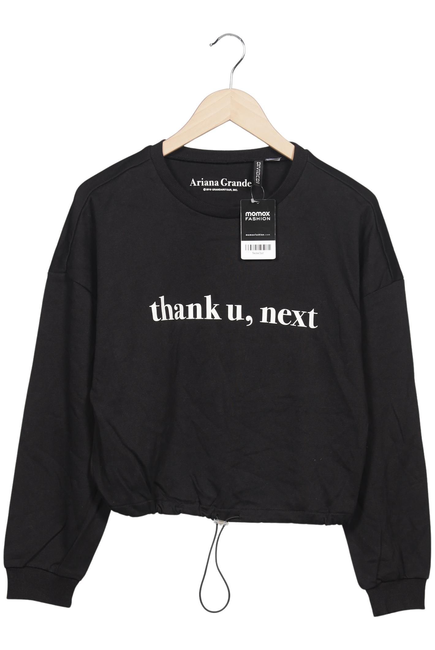 

H&M Damen Sweatshirt, schwarz, Gr. 38