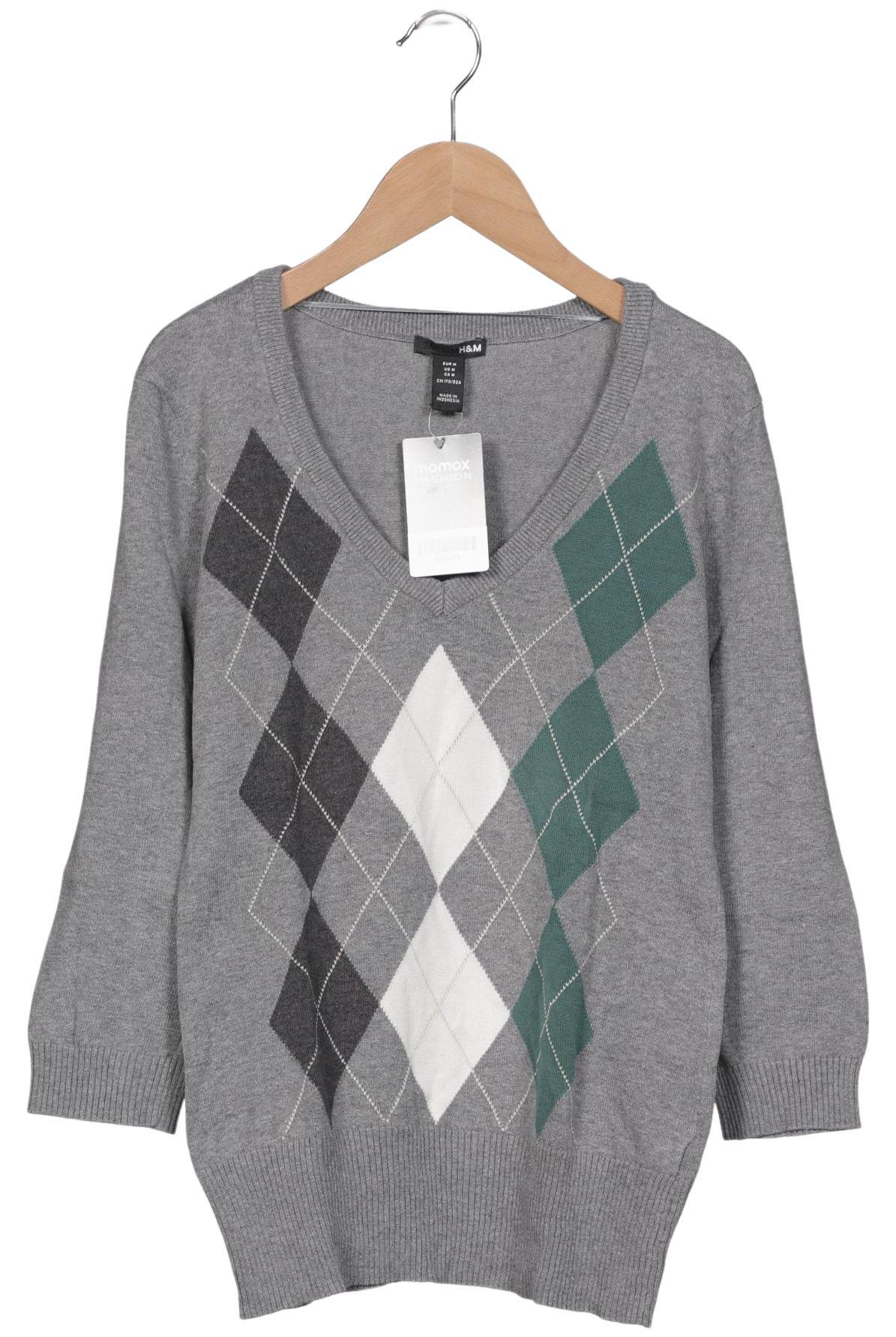 

H&M Damen Pullover, grau, Gr. 38