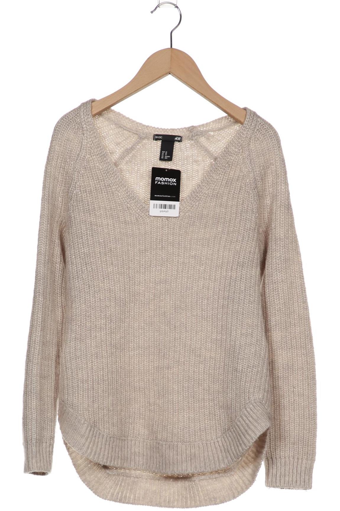 

H&M Damen Pullover, beige, Gr. 34
