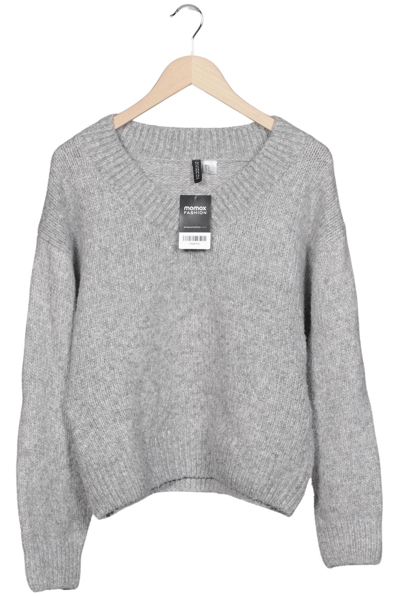 

H&M Damen Pullover, grau, Gr. 38