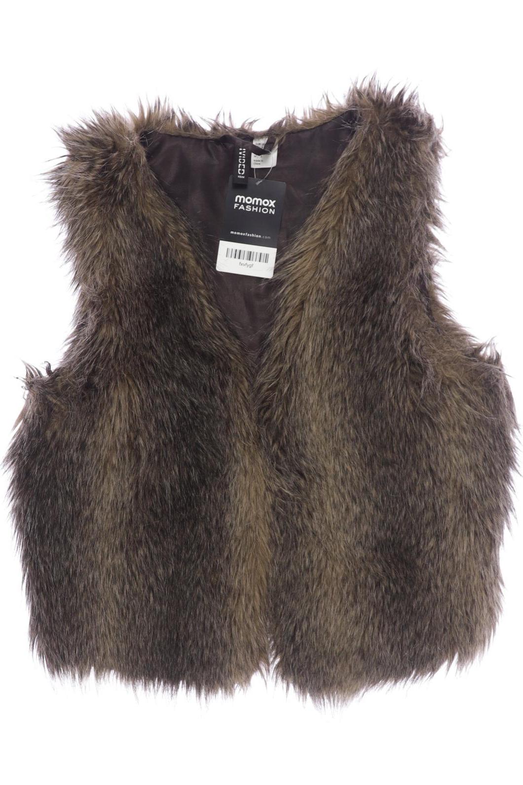 

H&M Damen Weste, braun, Gr. 36