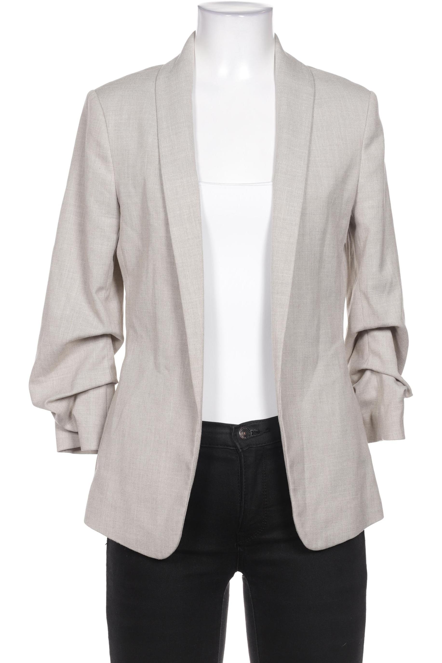 

H&M Damen Blazer, cremeweiß, Gr. 36