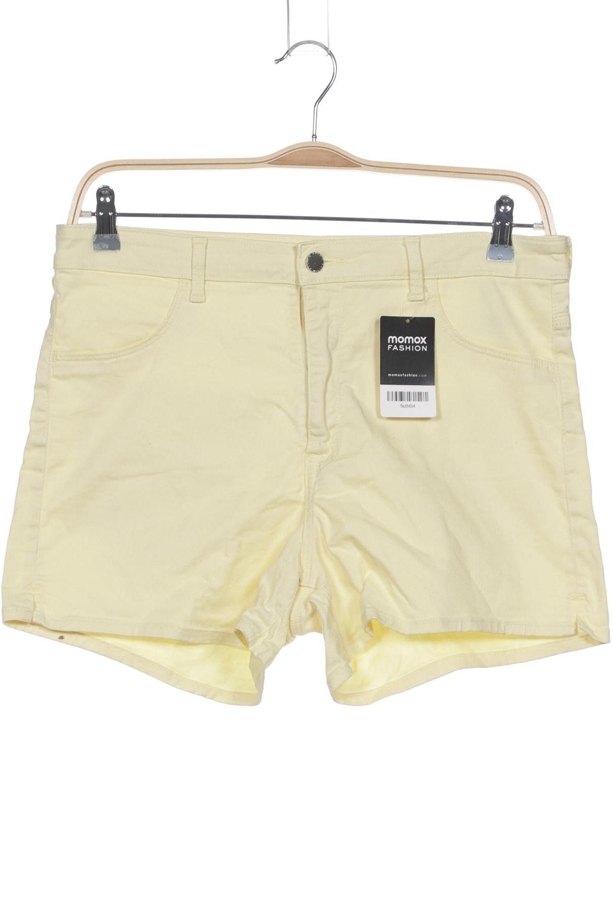 

H&M Damen Shorts, gelb, Gr. 44