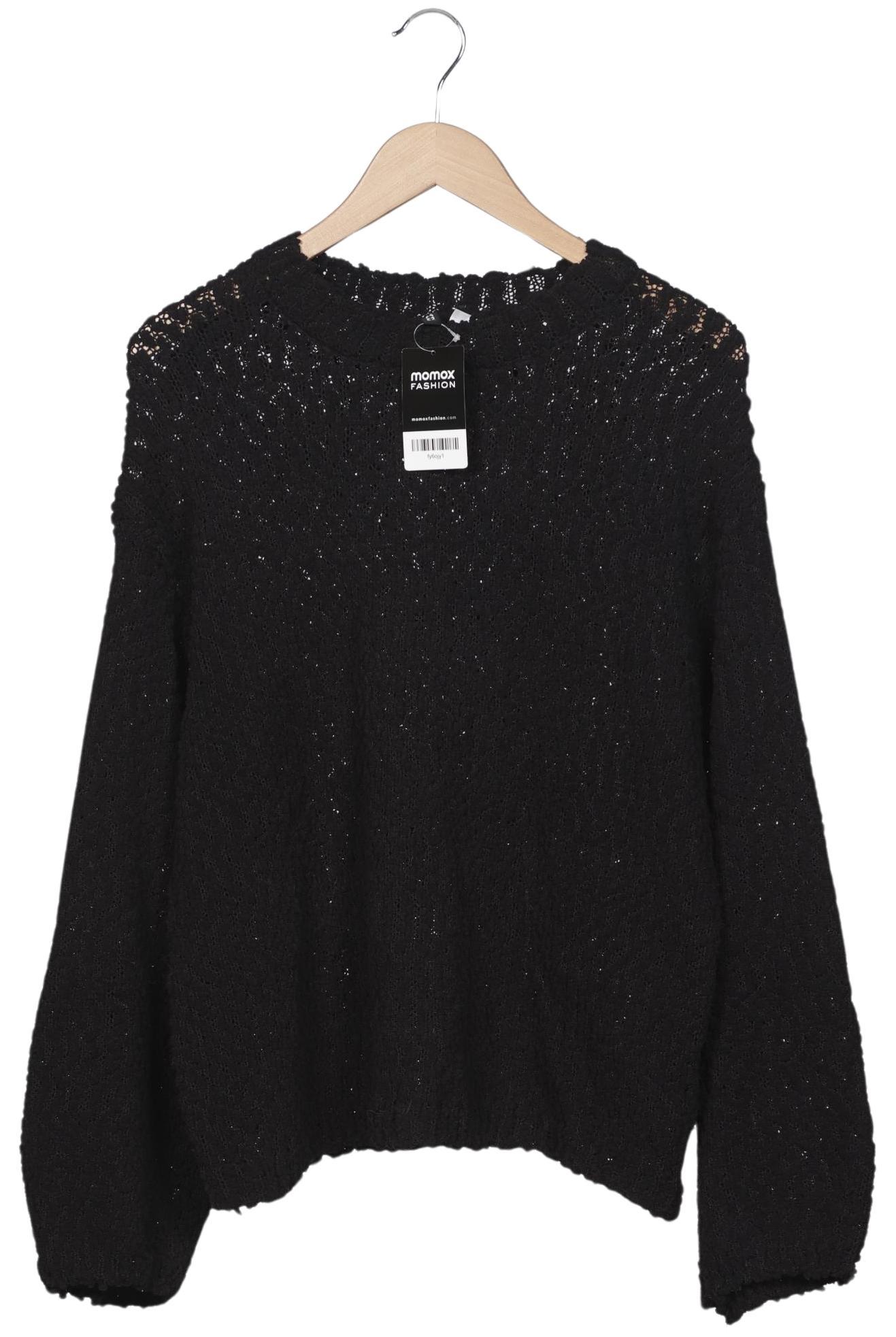 

H&M Damen Pullover, schwarz, Gr. 38