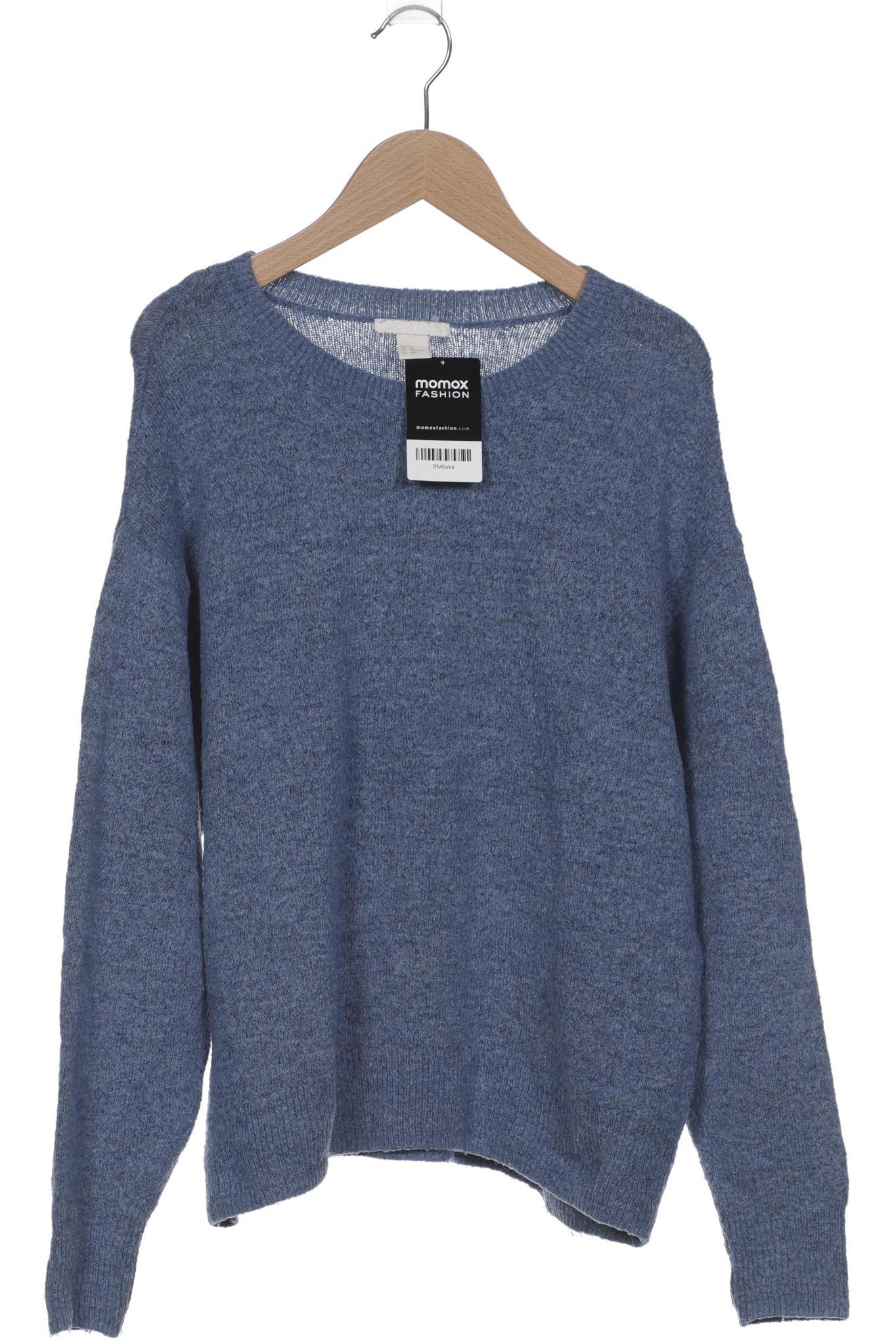 

H&M Damen Pullover, blau, Gr. 34