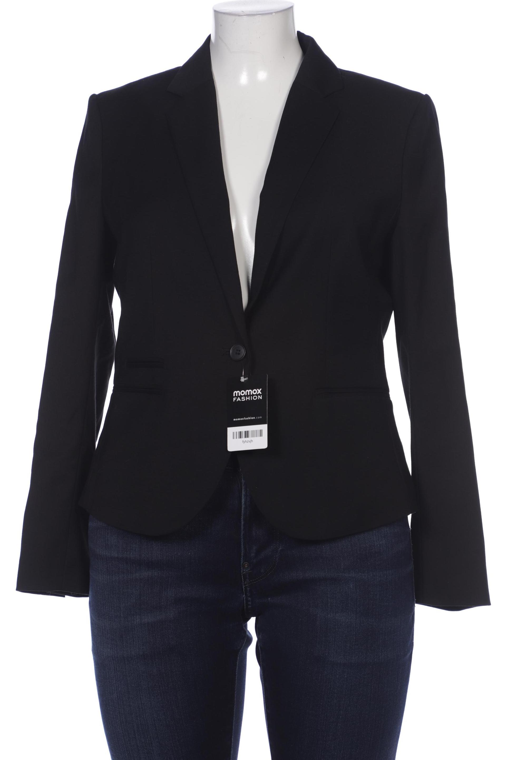 

H&M Damen Blazer, schwarz, Gr. 44
