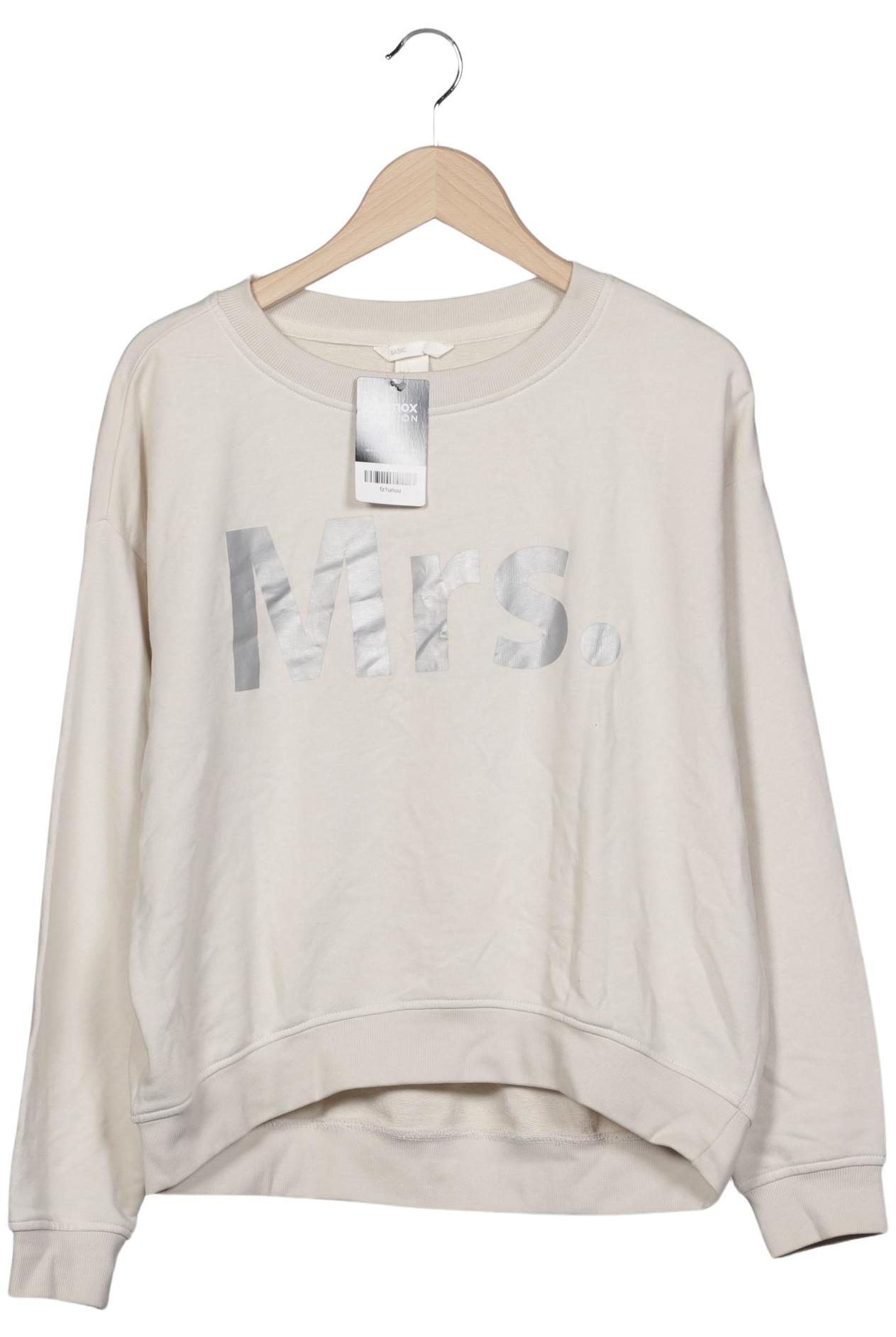 

H&M Damen Sweatshirt, beige, Gr. 36